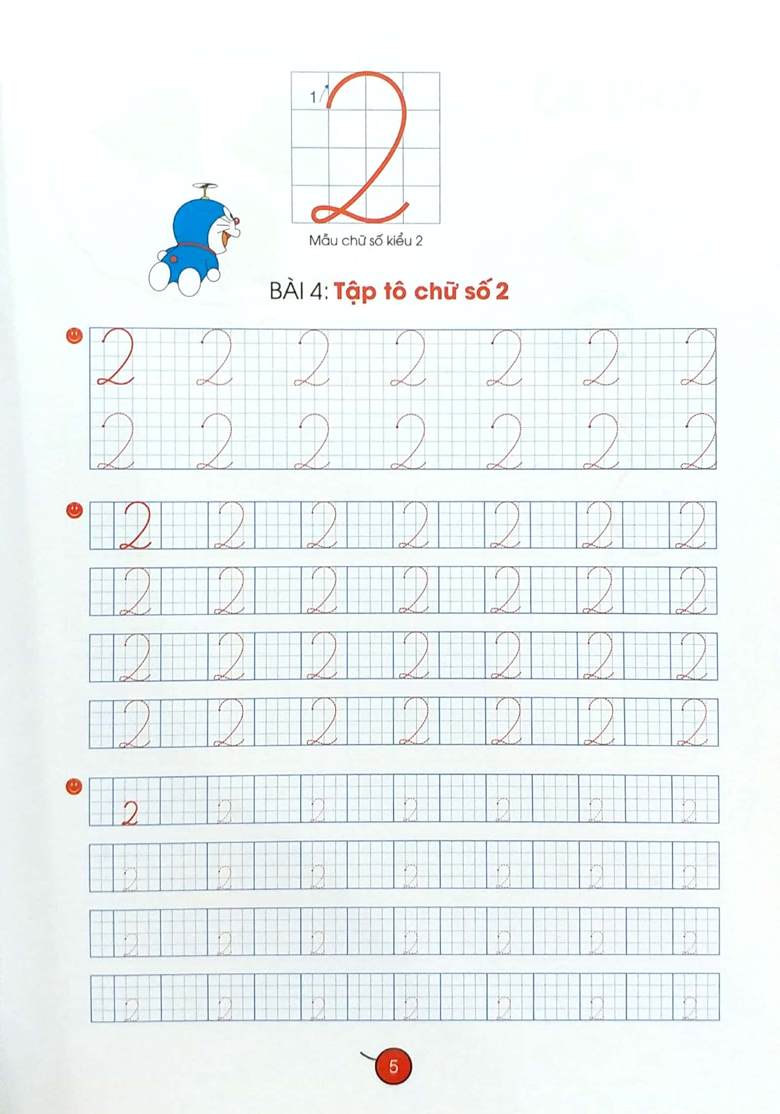 khởi đầu học viết - tập tô số (tái bản 2024) - Ảnh 6