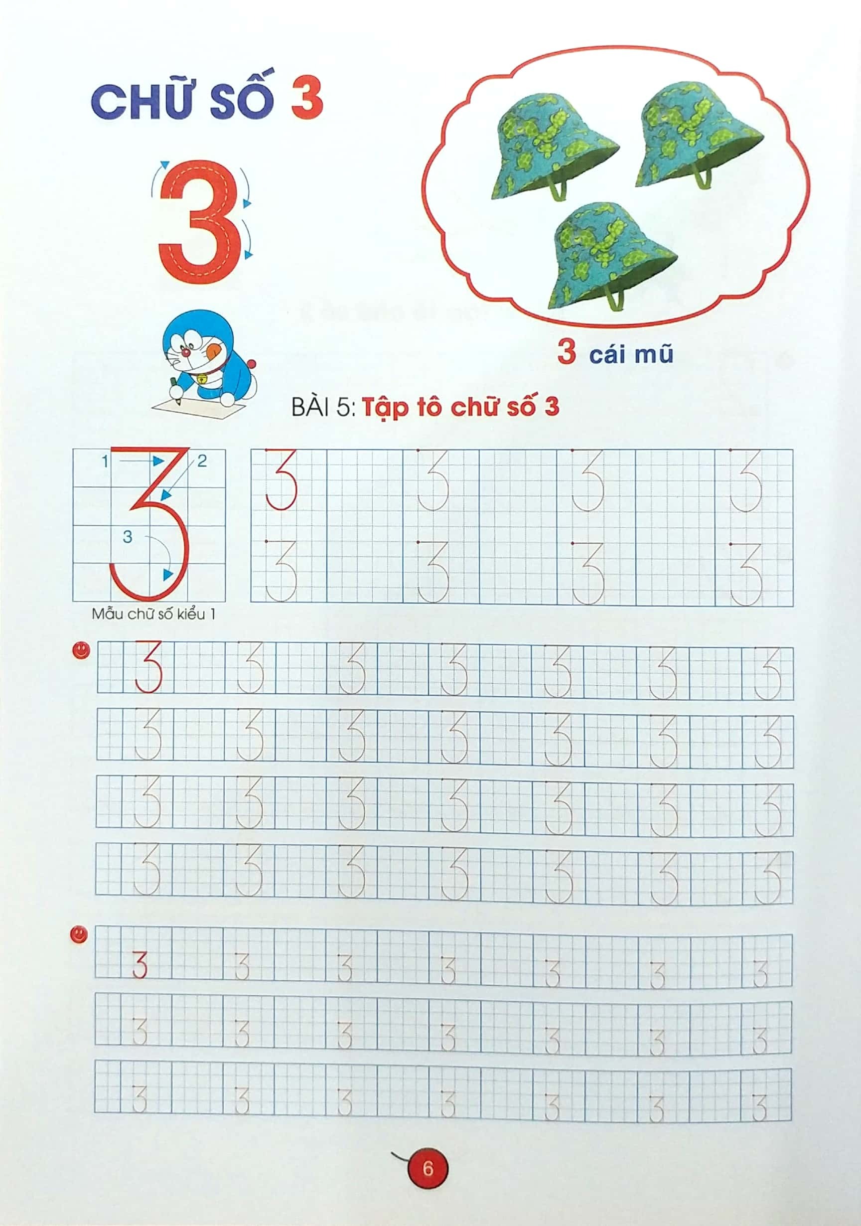 khởi đầu học viết - tập tô số (tái bản 2024) - Ảnh 7