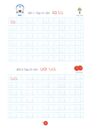 khởi đầu học viết - tập tô vần (tái bản 2019) - Ảnh 3