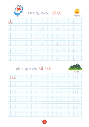 khởi đầu học viết - tập tô vần (tái bản 2019) - Ảnh 6