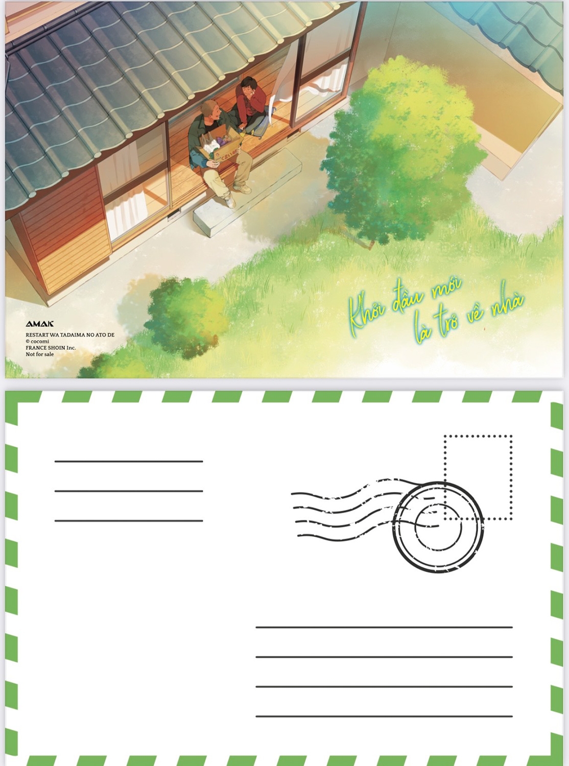 khởi đầu mới là trở về nhà - tặng kèm bookmark + postcard ivory - Ảnh 3