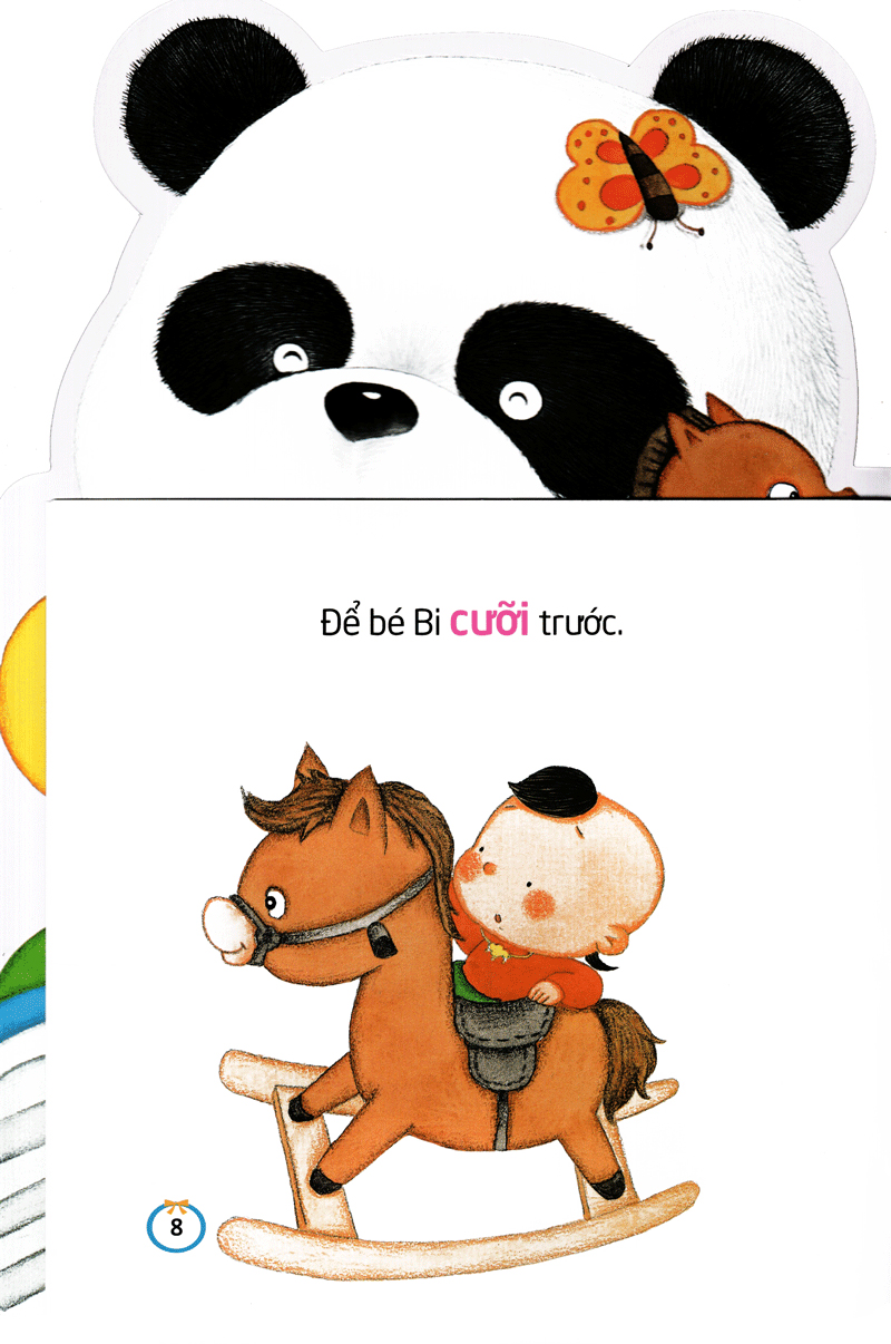 khơi dậy tiềm năng của bé - trò chơi cưỡi ngựa gỗ - Ảnh 6