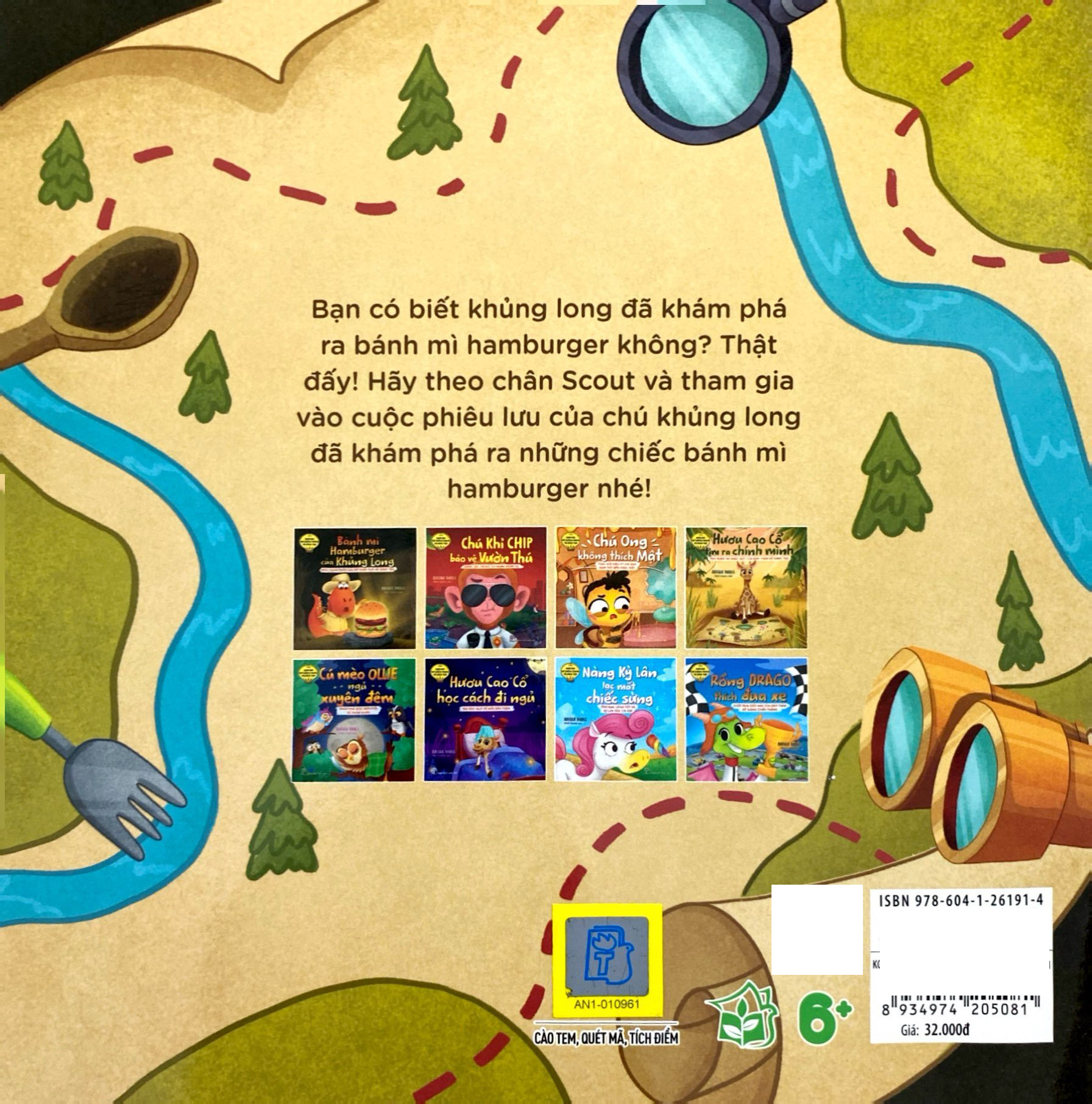 khơi gợi trí tưởng tượng và sáng tạo - bánh mì hamburger của khủng long - học cách phiêu lưu để khám phá và sáng tạo - Ảnh 6