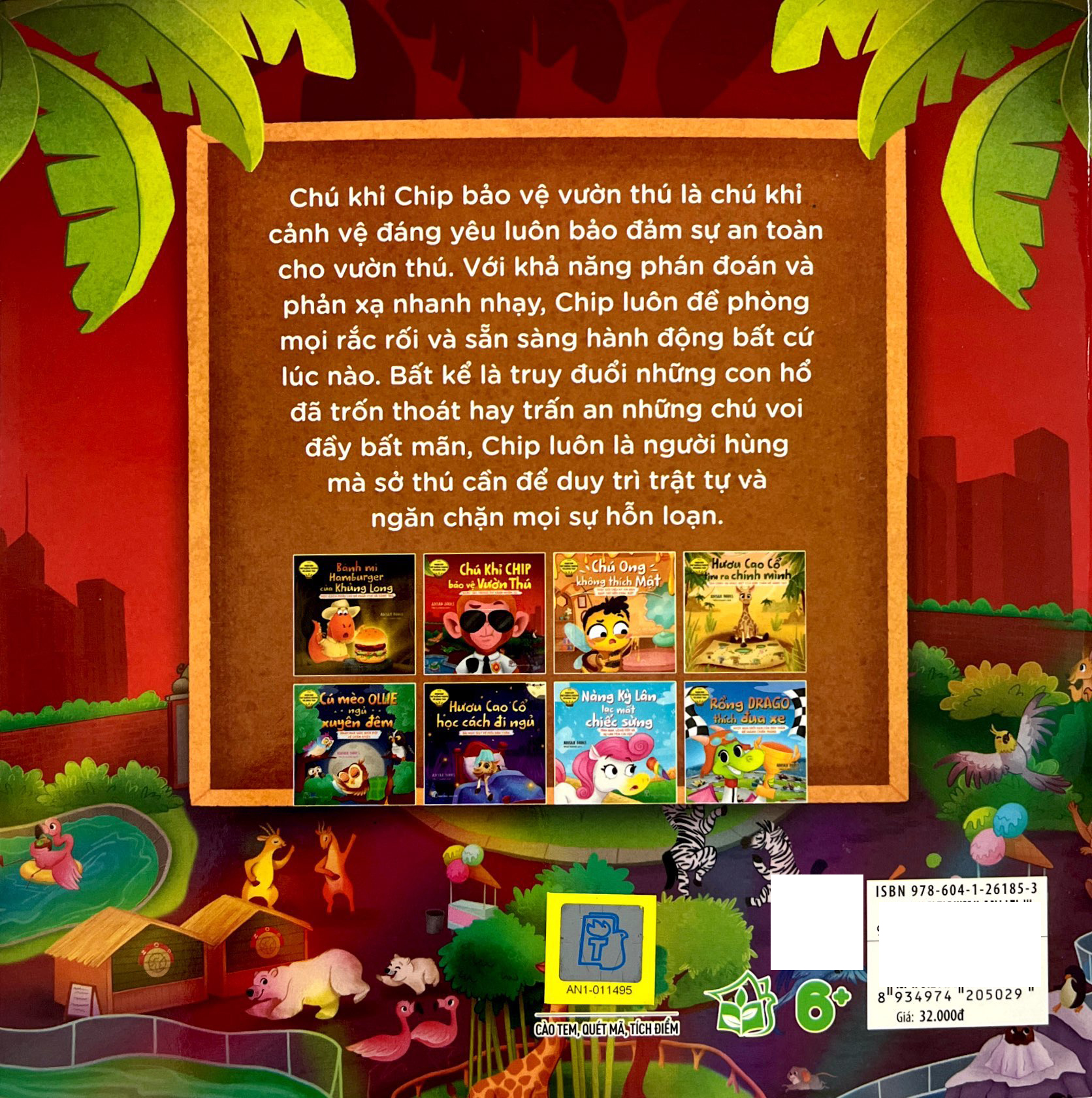 khơi gợi trí tưởng tượng và sáng tạo - chú khỉ chip bảo vệ vườn thú - sáng tạo trong thi hành nhiệm vụ - Ảnh 6