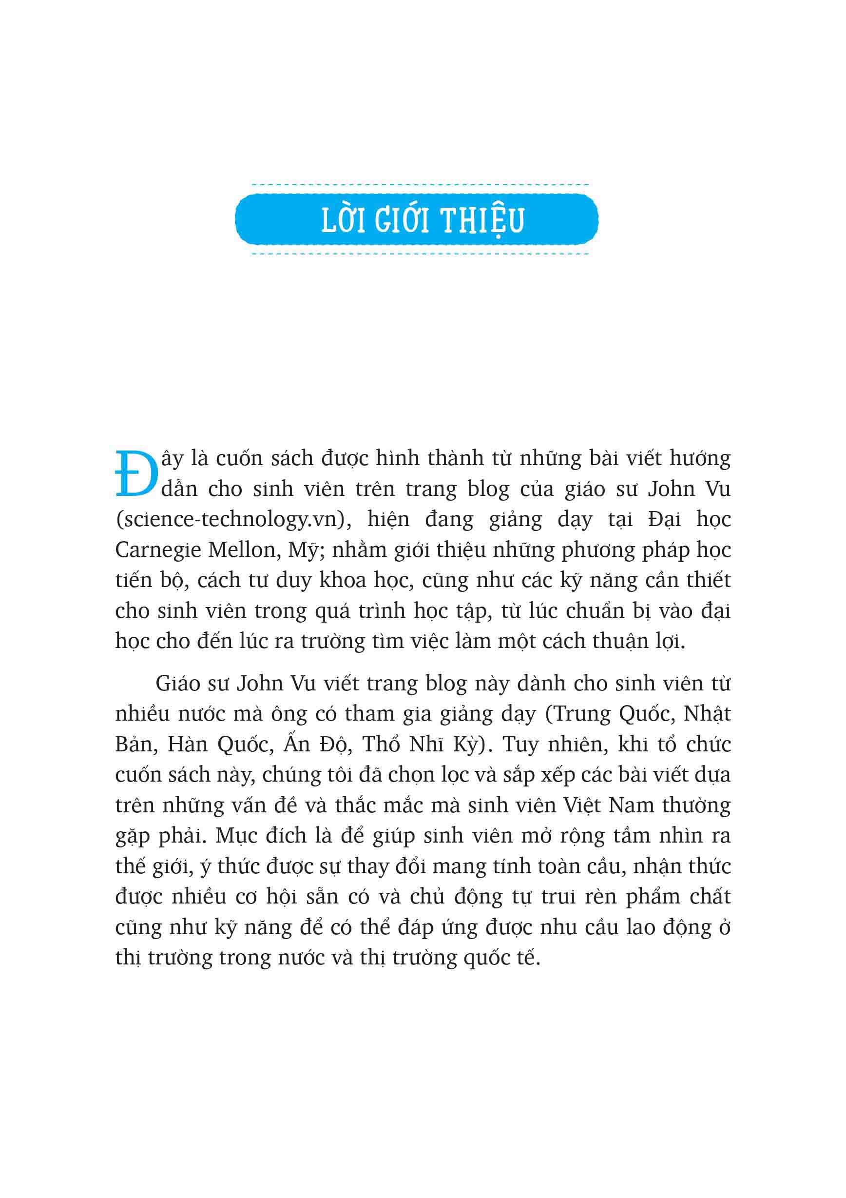 khởi hành - lời khuyên sinh viên việt nam - Ảnh 2