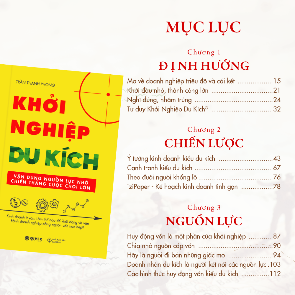 khởi nghiệp du kích - kinh doanh ít vốn - vận dụng nguồn lực nhỏ chiến thắng cuộc chơi lớn - Ảnh 4