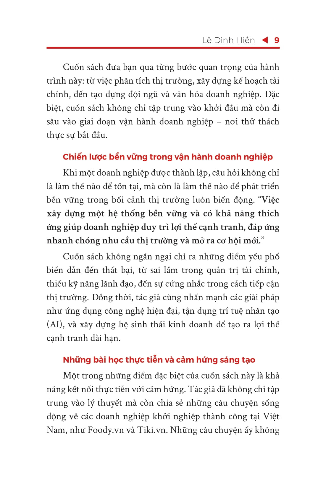 khởi nghiệp và vận hành đúng hướng - Ảnh 8