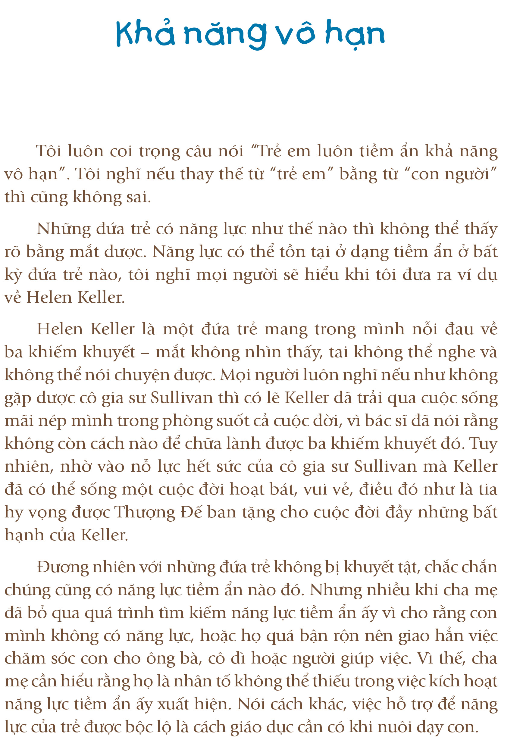 khơi nguồn tiềm năng con trẻ - Ảnh 3