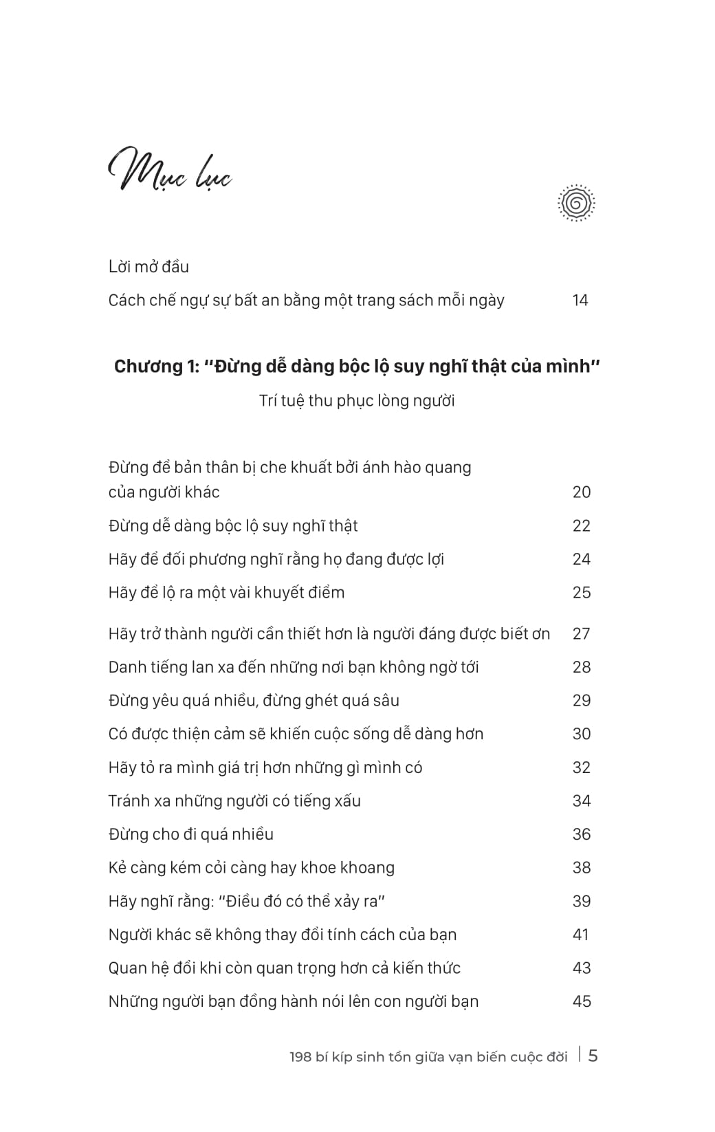 Khôn Để Sống - Khéo Để Tồn Tại - 198 Bí Kíp Sinh Tồn Giữa Vạn Biến Cuộc Đời - Ảnh 6