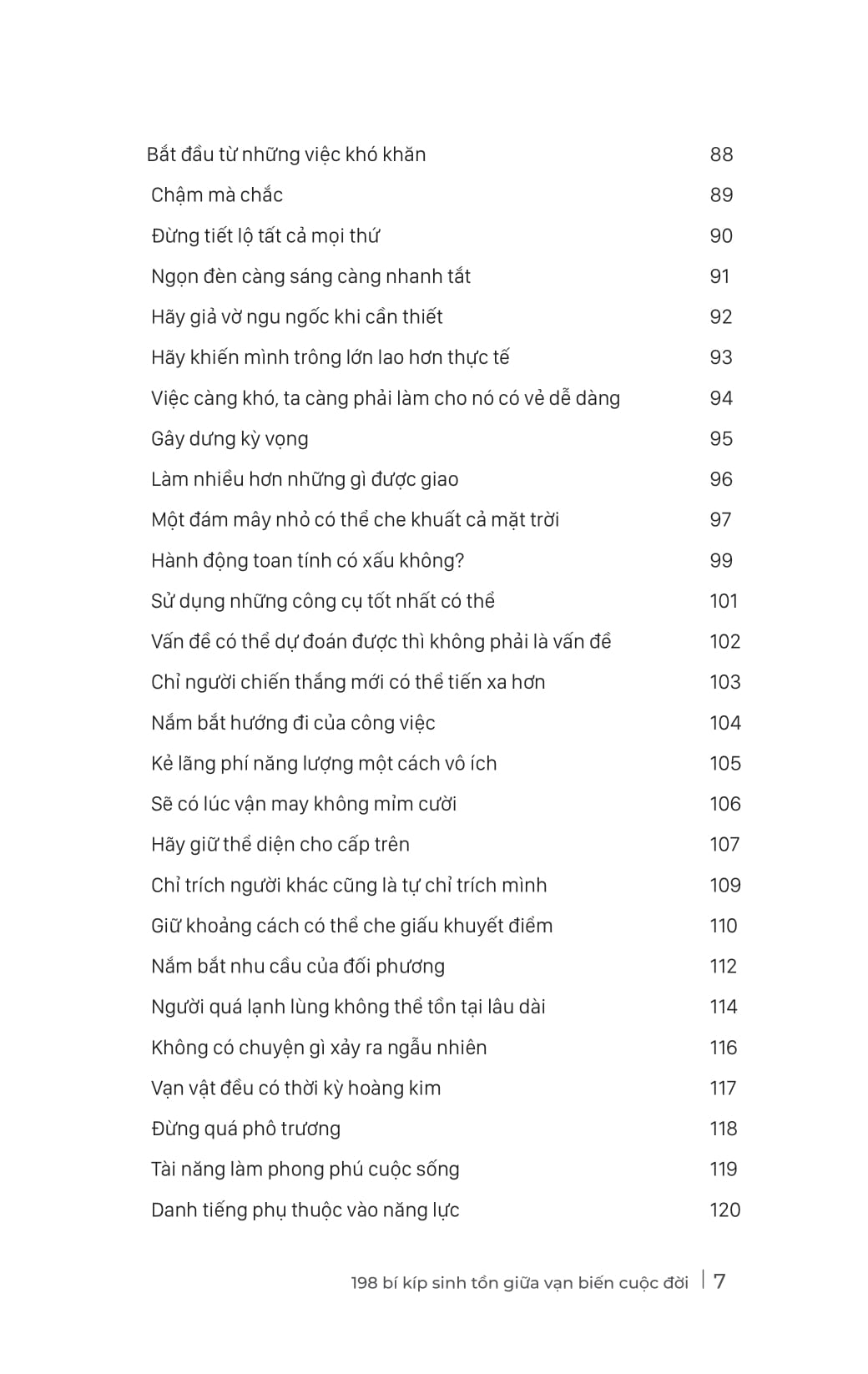 Khôn Để Sống - Khéo Để Tồn Tại - 198 Bí Kíp Sinh Tồn Giữa Vạn Biến Cuộc Đời - Ảnh 8
