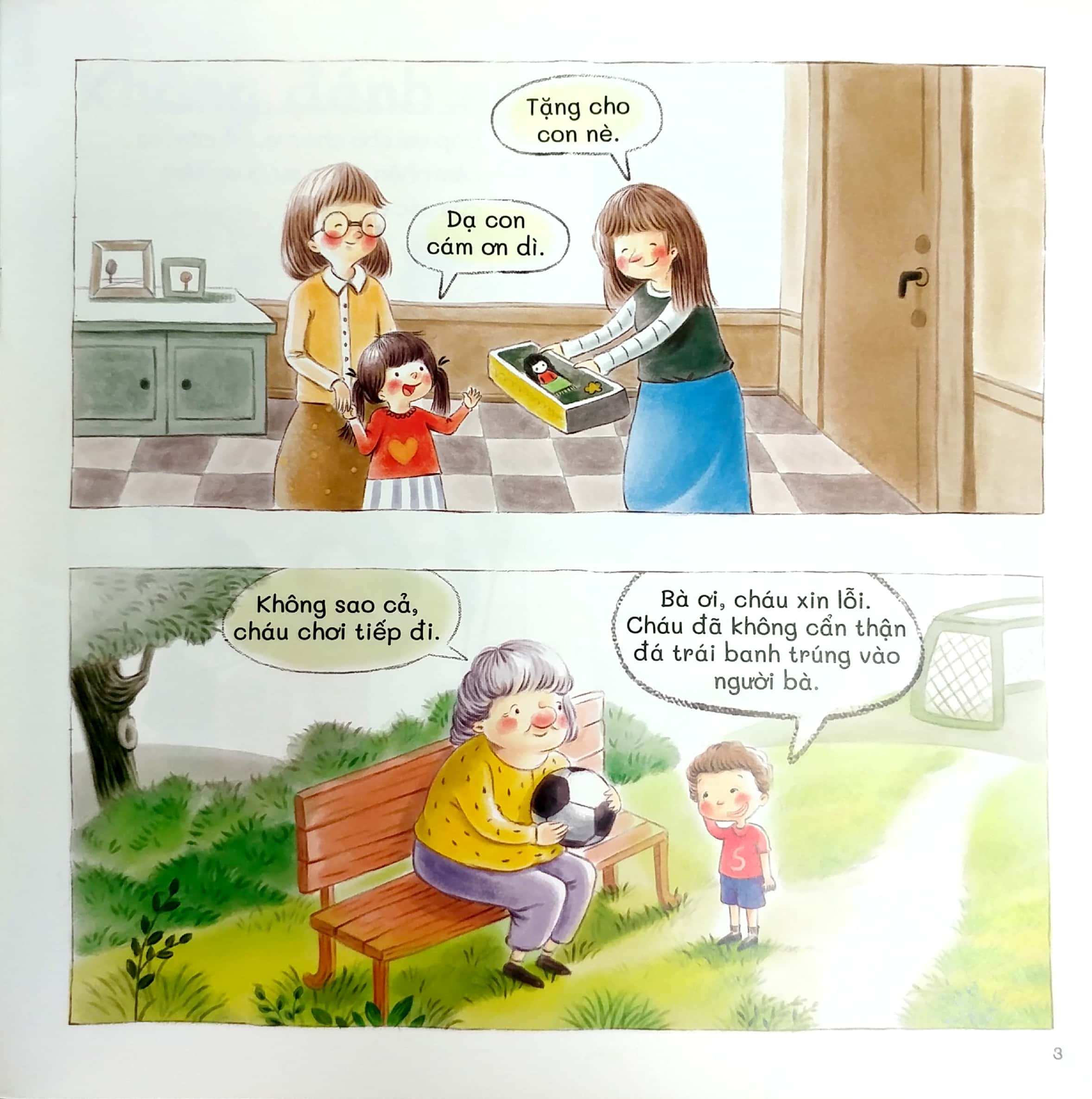 khôn lớn mỗi ngày - con là em bé ngoan - học cách quản lí hành vi - Ảnh 4