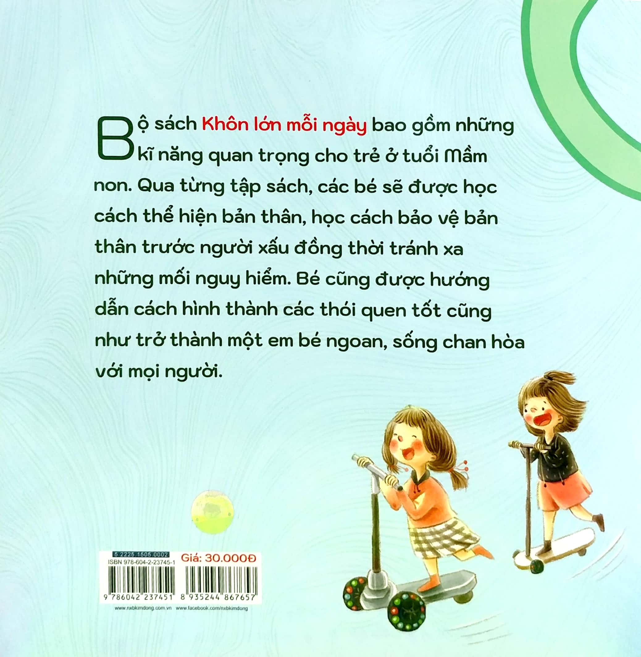 khôn lớn mỗi ngày - con là em bé ngoan - học cách quản lí hành vi - Ảnh 6