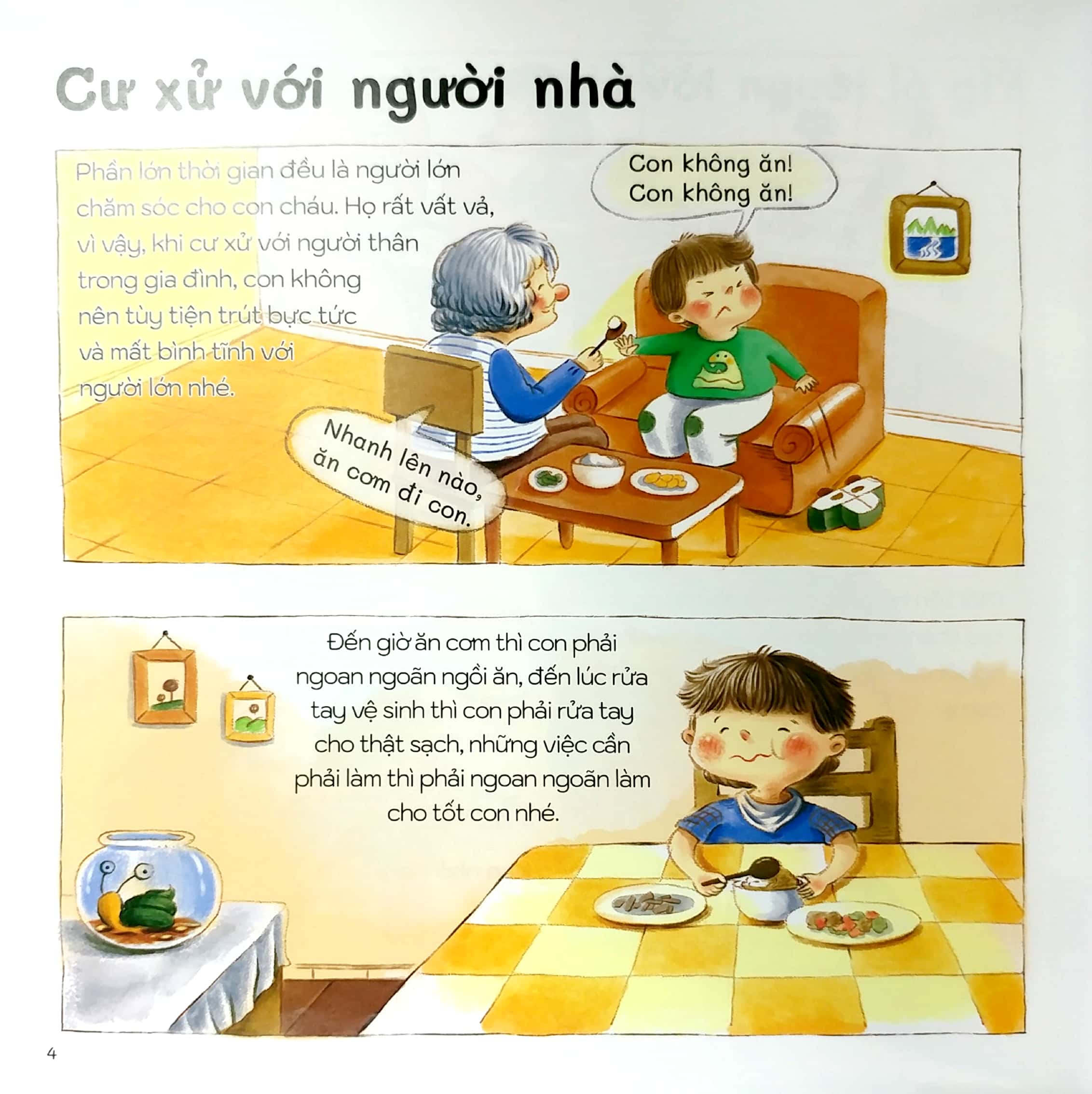 khôn lớn mỗi ngày - con sống chan hòa với mọi người - học cách giao tiếp - Ảnh 5