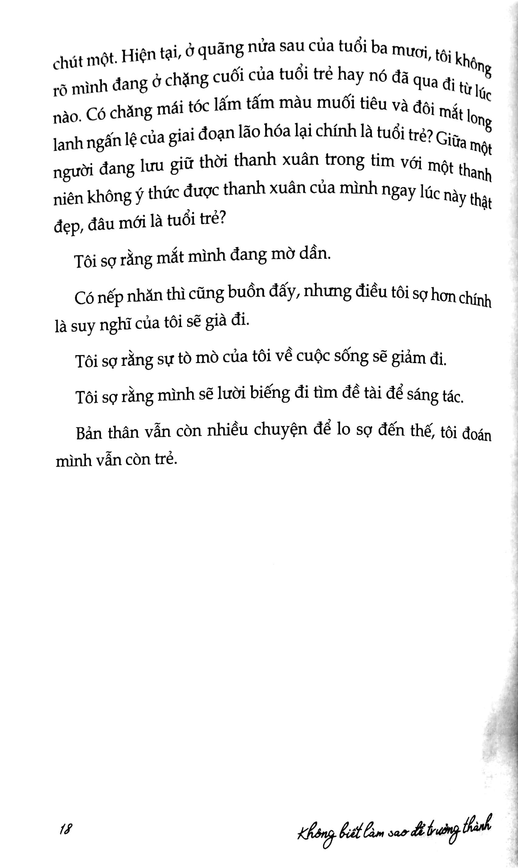 không biết làm sao để trưởng thành - Ảnh 8