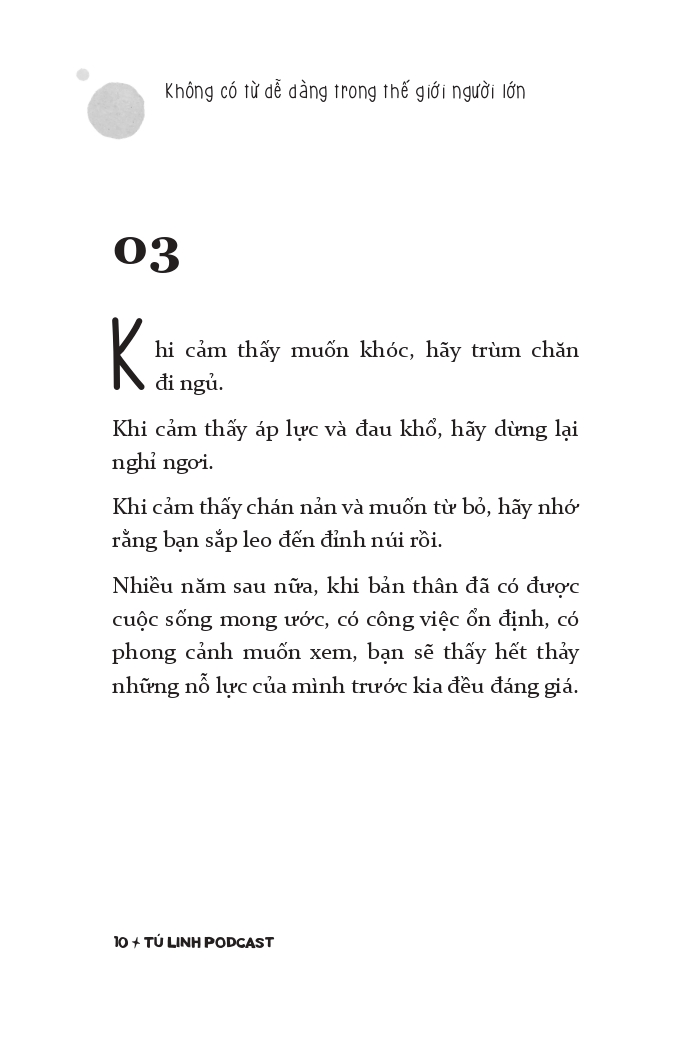 Khong Co Tu De Dang Trong The Gioi Nguoi Lon - 在成年人世界里没有轻易这个词 - Ảnh 11