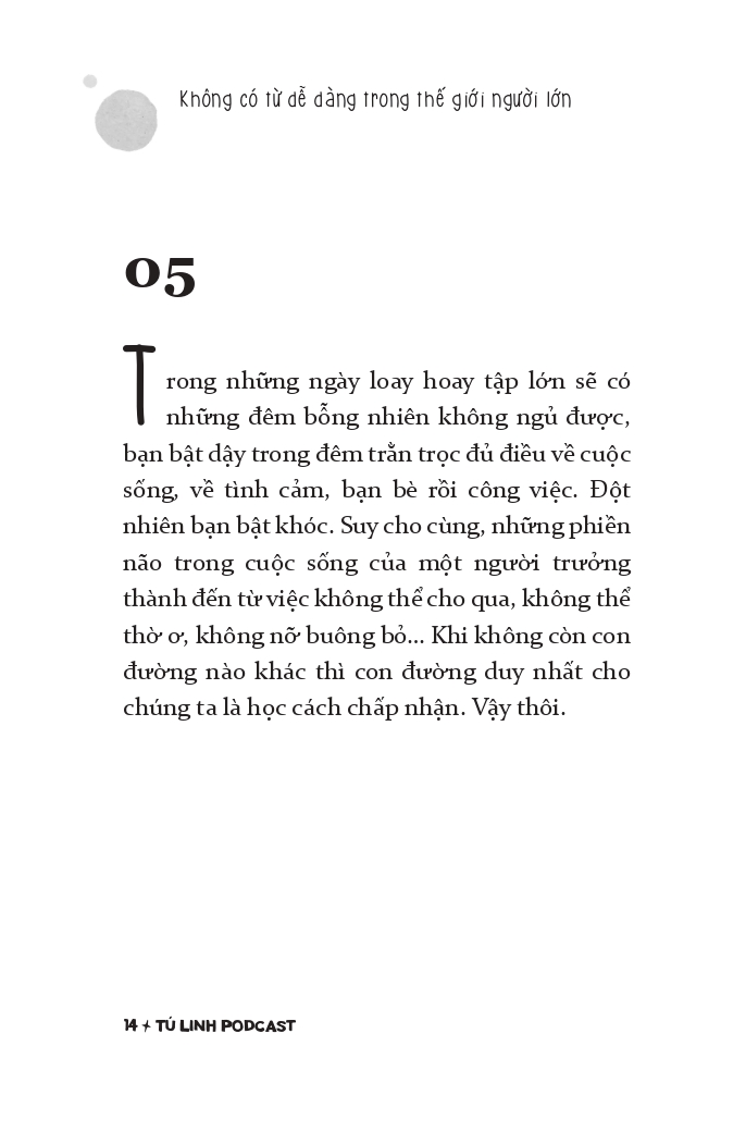 Khong Co Tu De Dang Trong The Gioi Nguoi Lon - 在成年人世界里没有轻易这个词 - Ảnh 15