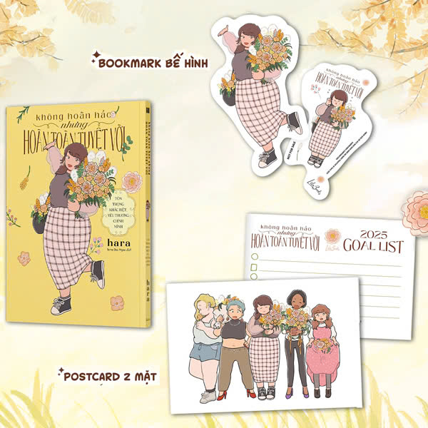 Không Hoàn Hảo Nhưng Hoàn Toàn Tuyệt Vời - Tôn Trọng Khác Biệt, Yêu Thương Chính Mình - Tặng Kèm Bookmark + Postcard
