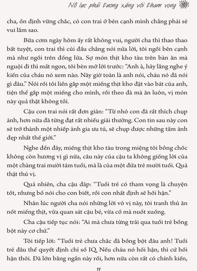 không nỗ lực đừng tham vọng (tái bản 2023) - Ảnh 5