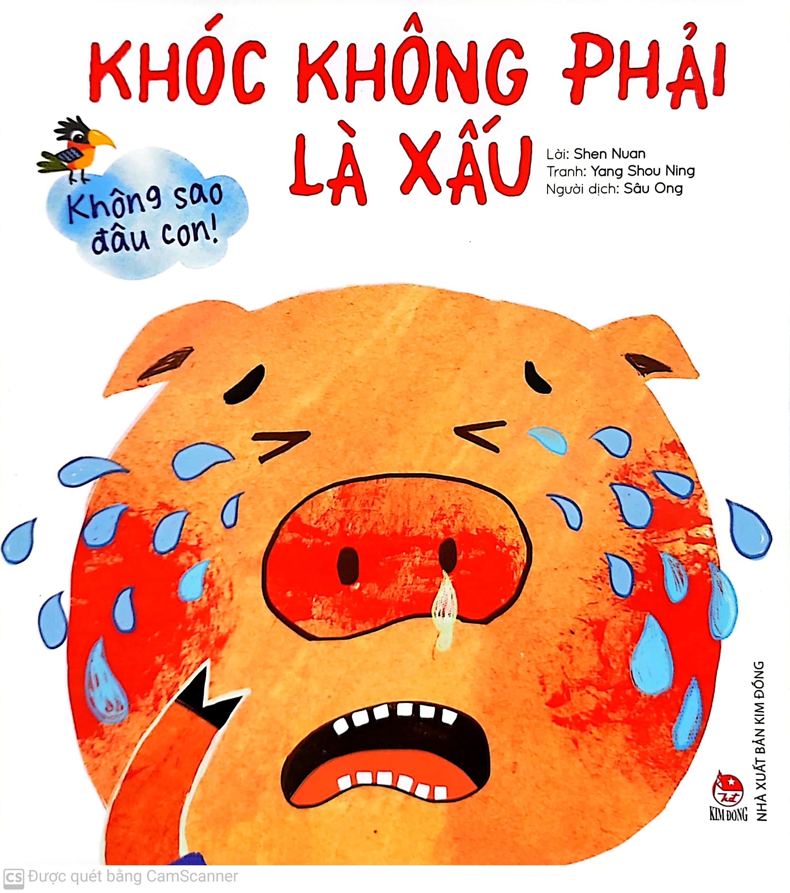 không sao đâu con! khóc không phải là xấu - Ảnh 2