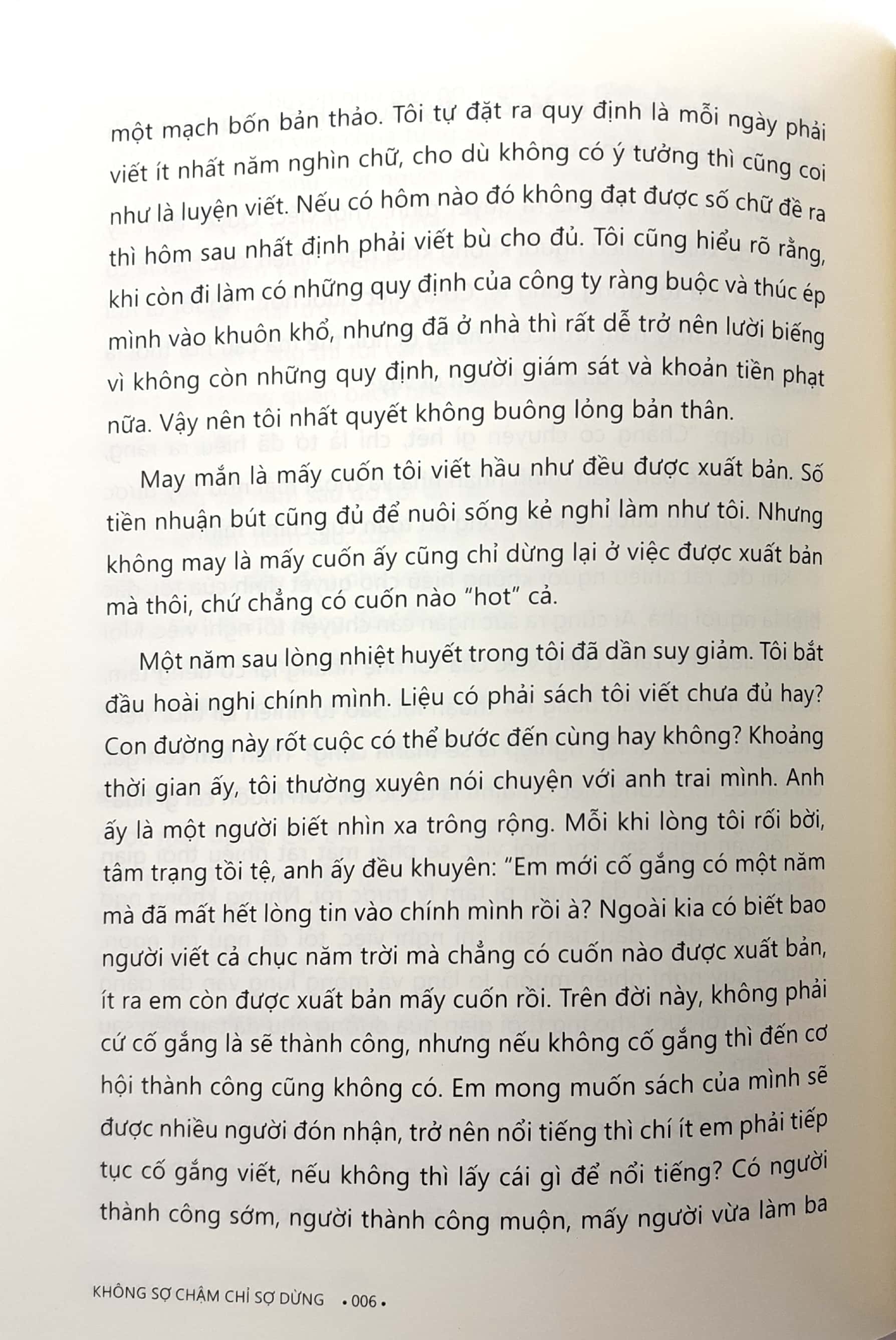 không sợ chậm chỉ sợ dừng - Ảnh 6