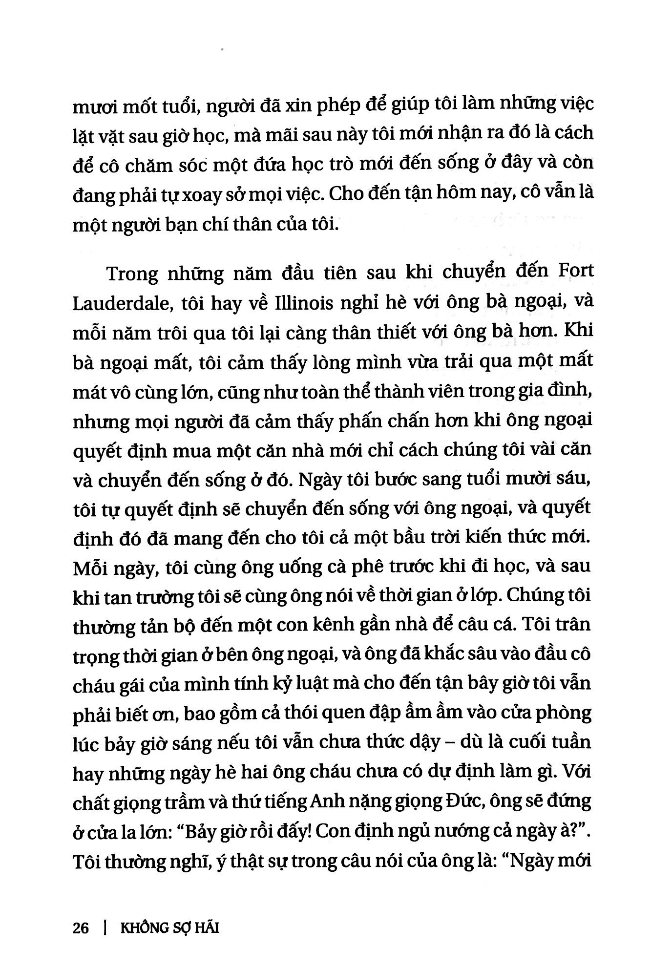 không sợ hãi - năm nguyên tắc kiến tạo một cuộc đời phi thường và ý nghĩa - Ảnh 11