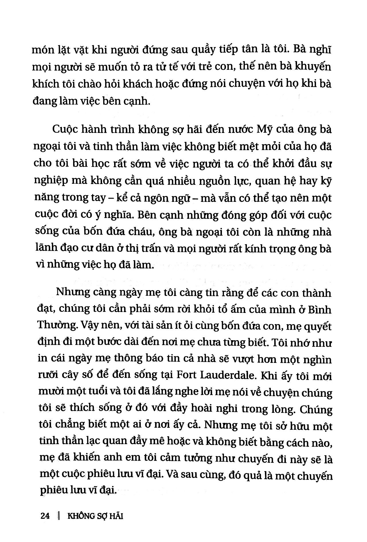 không sợ hãi - năm nguyên tắc kiến tạo một cuộc đời phi thường và ý nghĩa - Ảnh 9