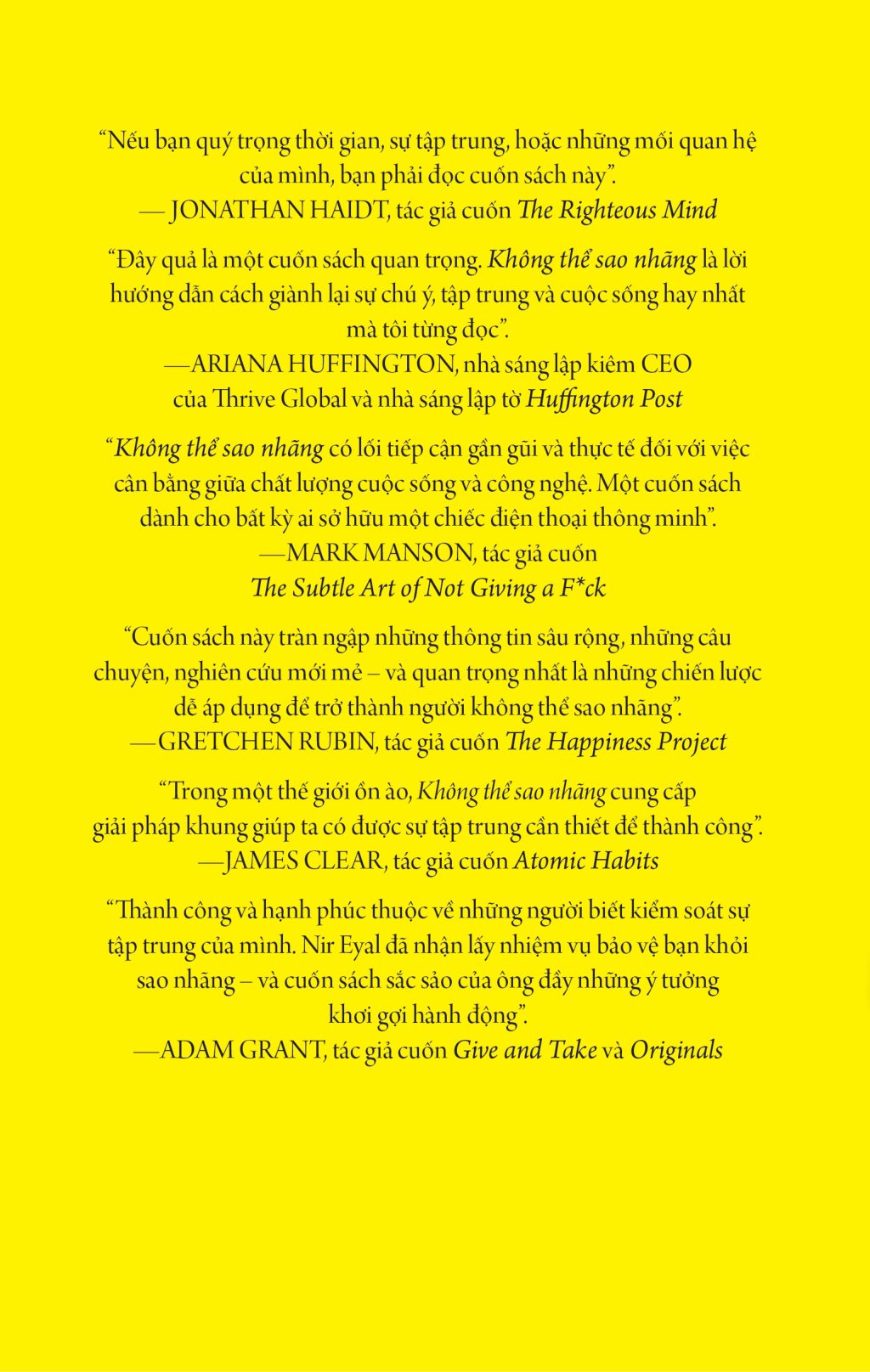 không thể sao nhãng - kiểm soát sự tập trung và sống đời bạn muốn - indistractable - how to control your attention and choose your life - Ảnh 16