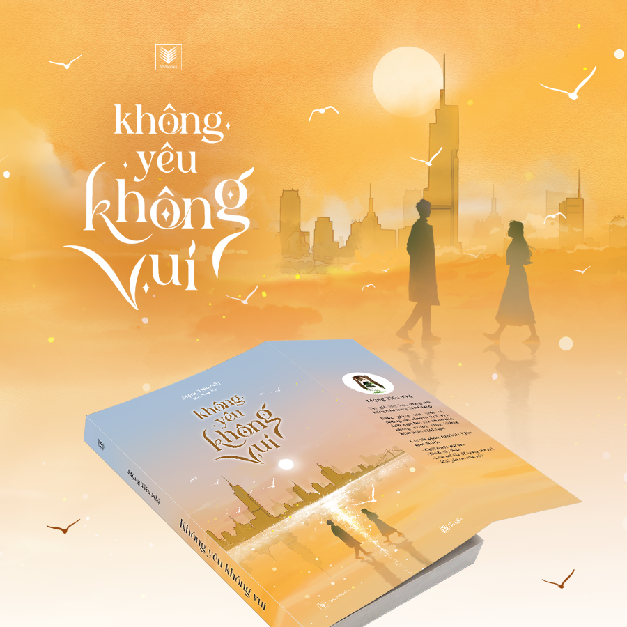 không yêu không vui - bản đặc biệt - tặng kèm bookmark + postcard bồi cứng in 2 mặt có chữ ký in của tác giả + standee giấy - Ảnh 3