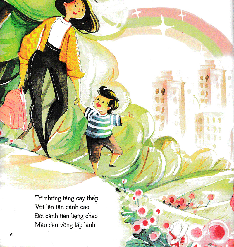 khu rừng trong thành phố (tranh màu) - Ảnh 5