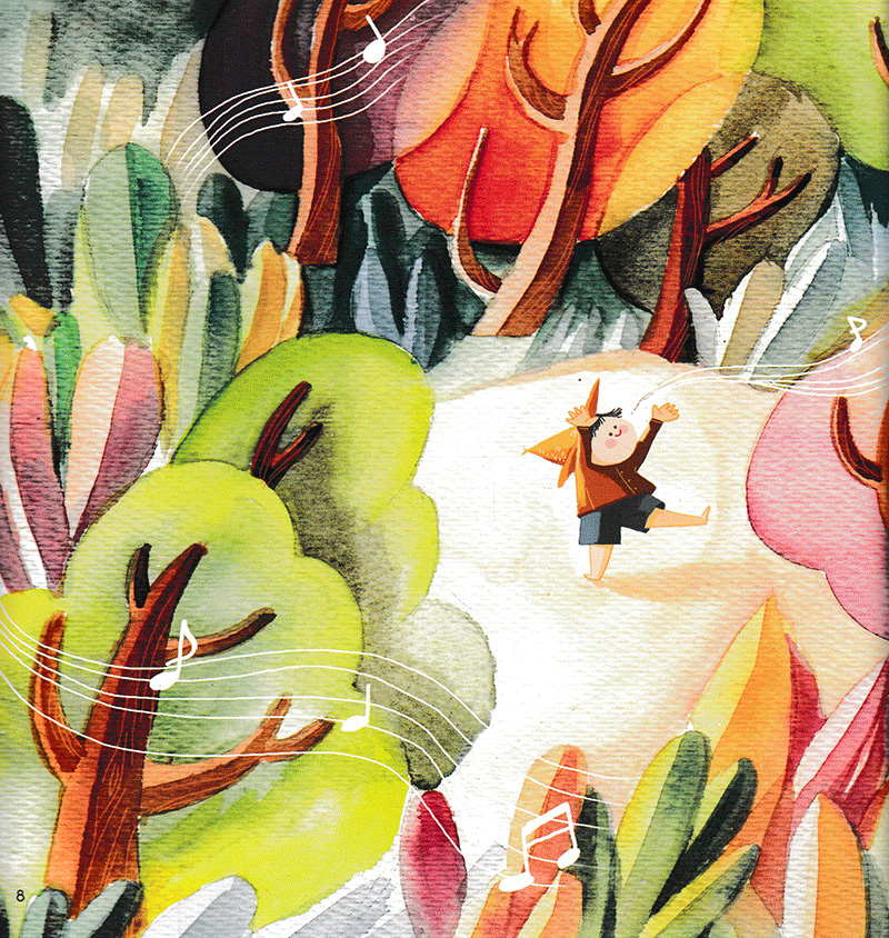 khu rừng trong thành phố (tranh màu) - Ảnh 7