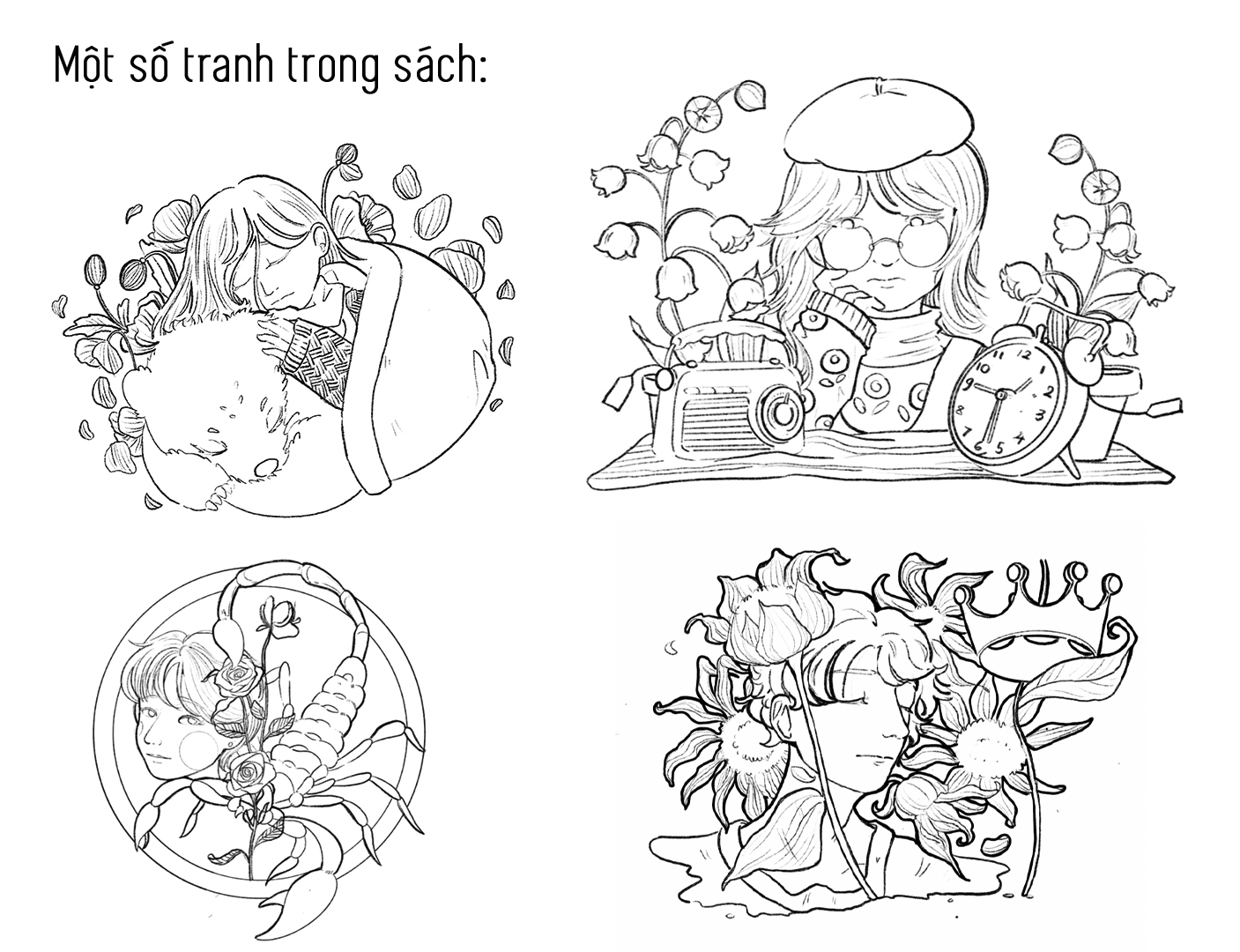 khu vườn chiêm tinh - sách tô màu 12 chòm sao - Ảnh 4