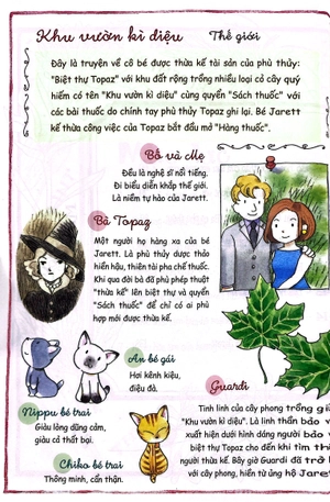 khu vườn kì diệu - tập 4 - bó hoa dược thảo và ba cô phù thủy (tái bản 2024) - Ảnh 6