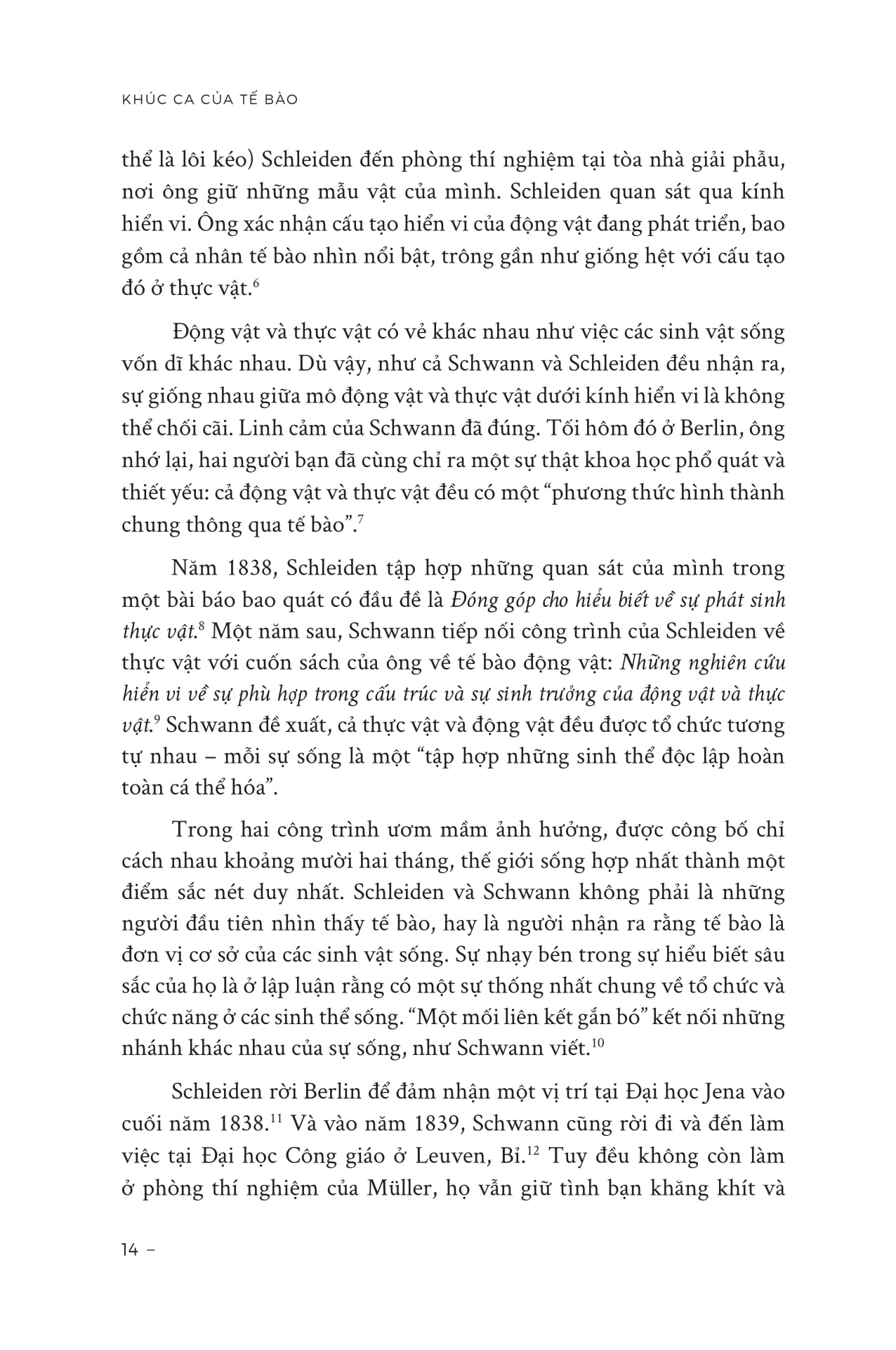 Khuc Ca Cua Te Bao - Kham Pha Phan Tu Co Ban Cua Sinh Vat Va Con Nguoi Moi - Ảnh 12