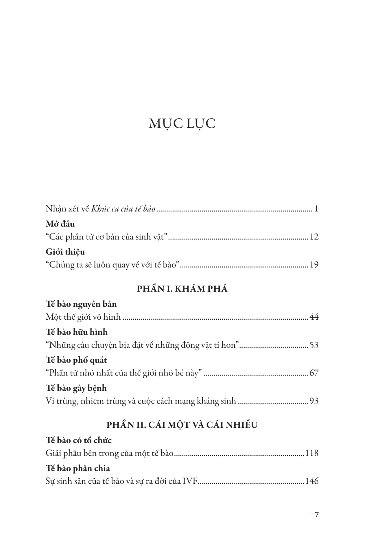 khúc ca của tế bào - khám phá phần tử cơ bản của sinh vật và con người mới - bìa cứng - Ảnh 7