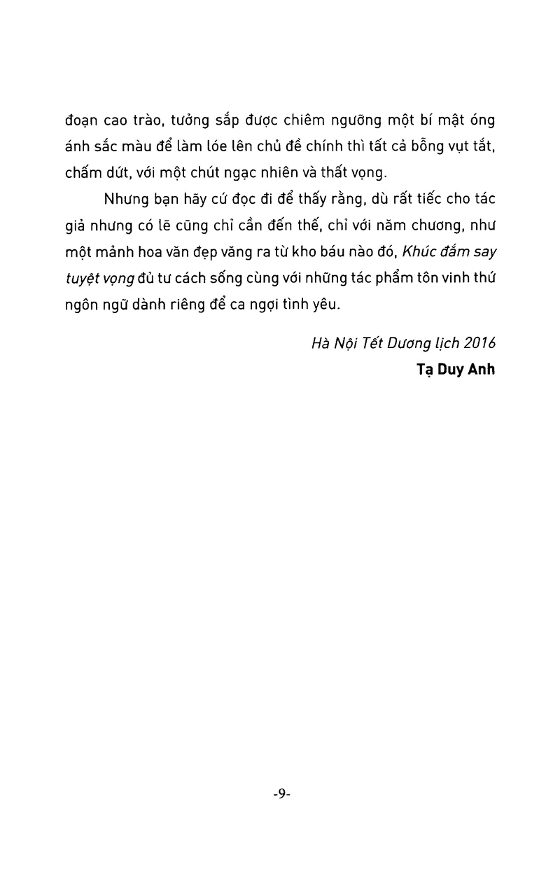 khúc đắm say tuyệt vọng - Ảnh 7