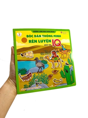 khủng long bạo chúa david - bóc dán thông minh rèn luyện iq - động vật - Ảnh 7