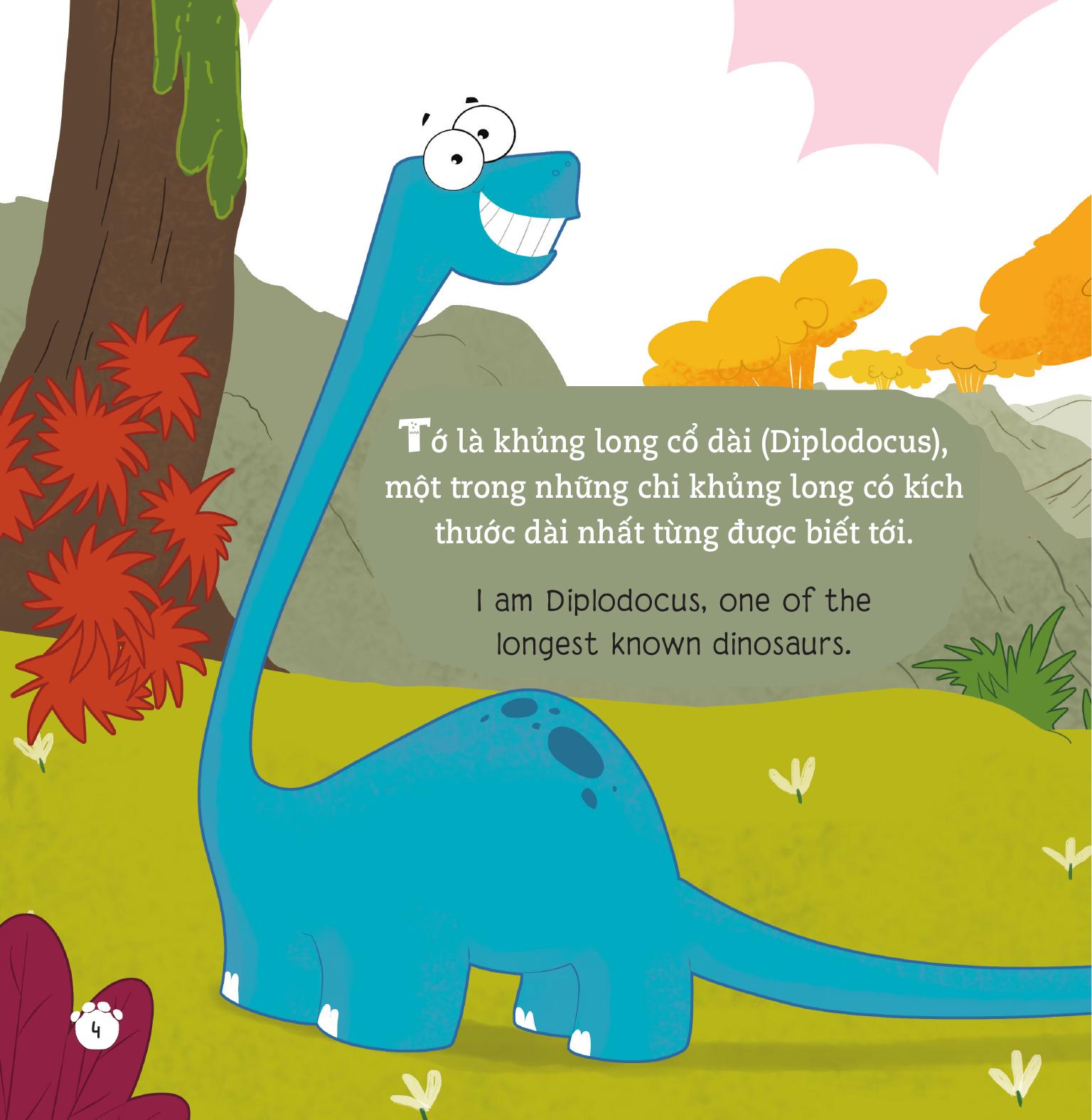 Khủng Long Của Tớ - Khủng Long Cổ Dài, Khủng Long Răng Cự Đà - Ảnh 4