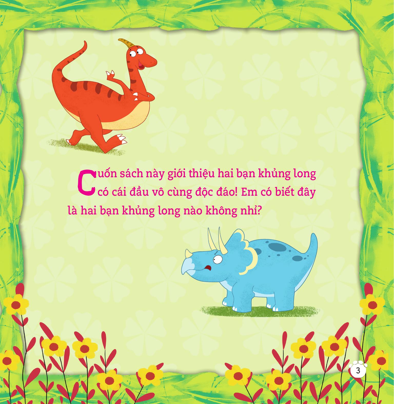 Khủng Long Của Tớ - Khủng Long Mào Ống, Khủng Long Ba Sừng - Ảnh 3