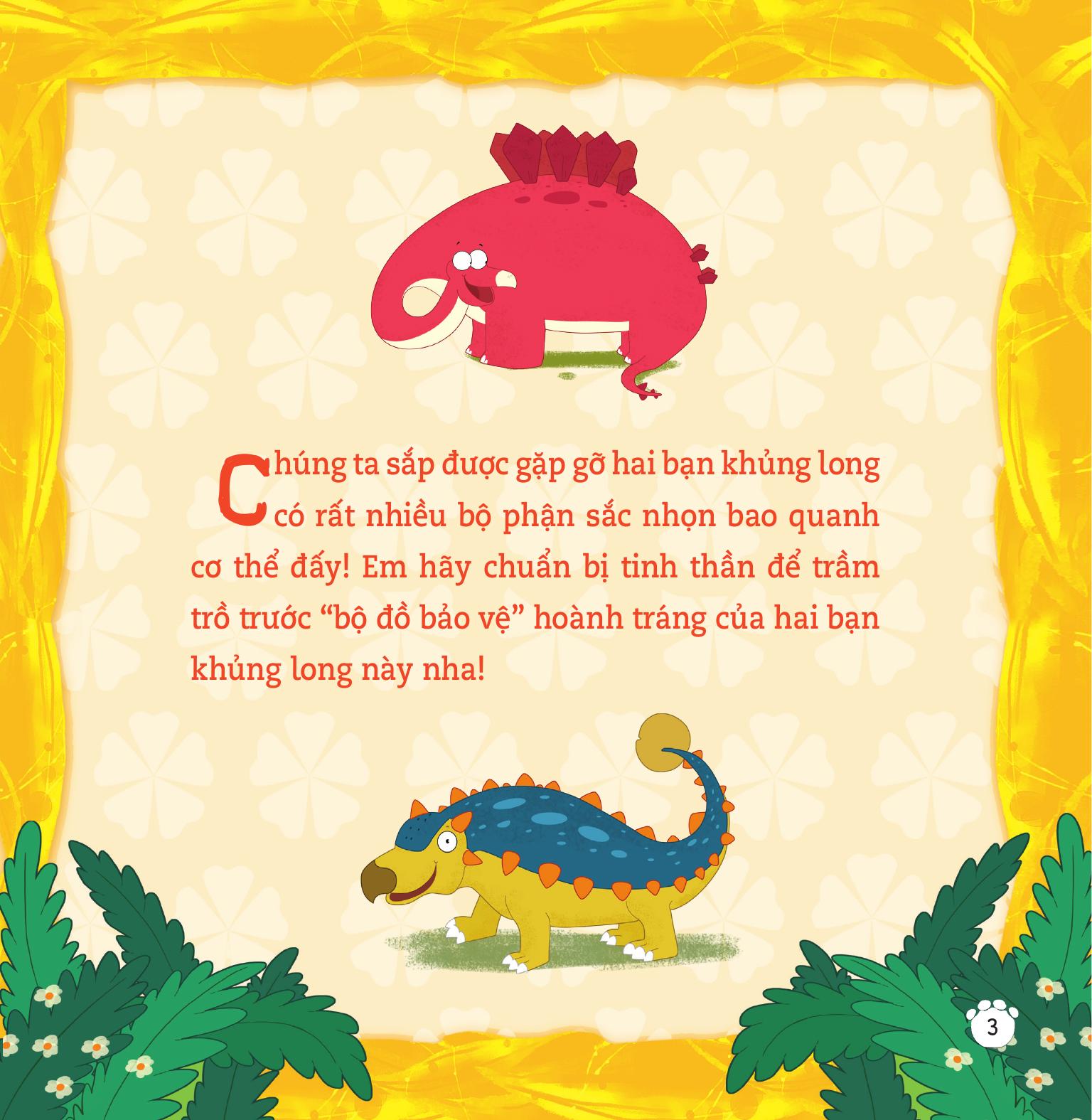 Khủng Long Của Tớ - Khủng Long Phiến Xương, Khủng Long Bọc Giáp - Ảnh 3