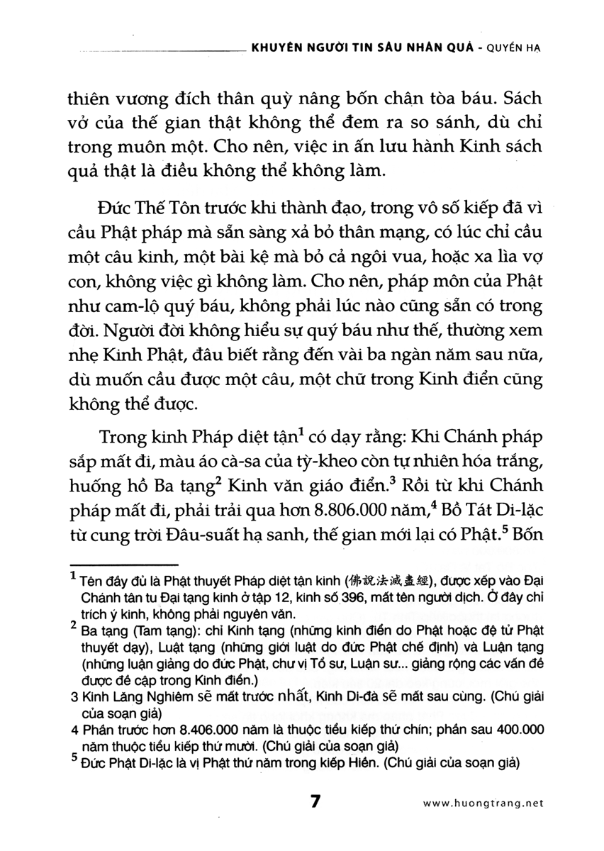 khuyên người tin sâu nhân quả - quyển thượng - Ảnh 7