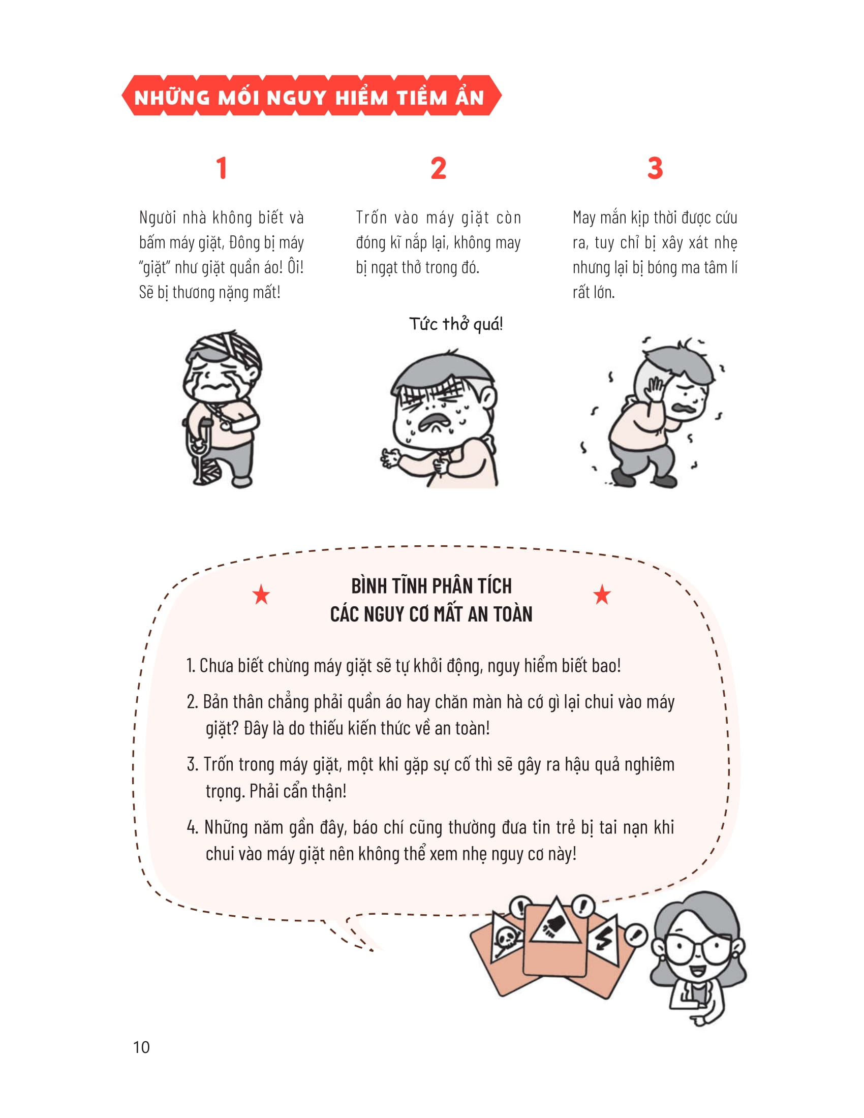 Kĩ Năng An Toàn Cho Học Sinh - An Toàn Khi Ở Nhà - Ảnh 11