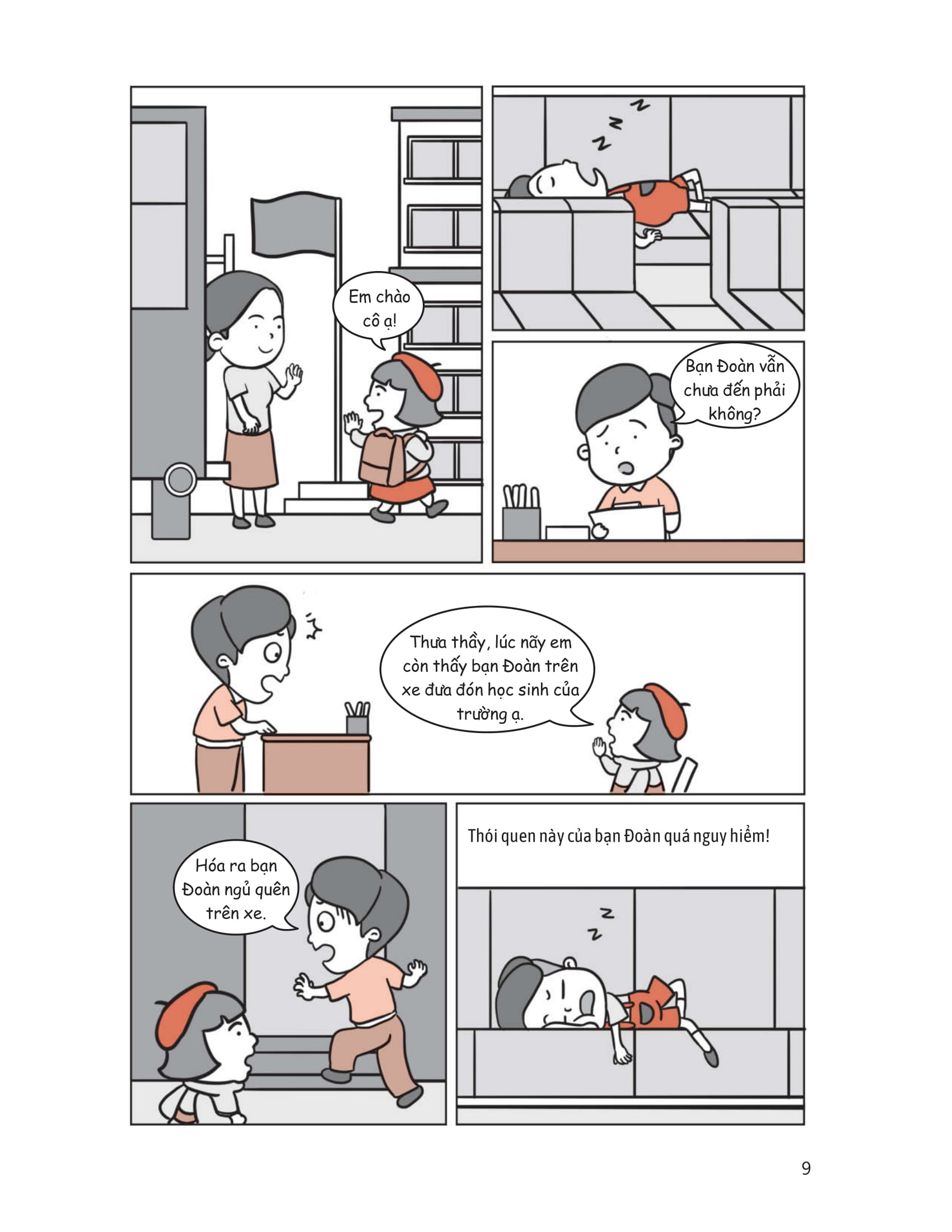 Kĩ Năng An Toàn Cho Học Sinh - An Toàn Khi Ở Trường - Ảnh 10