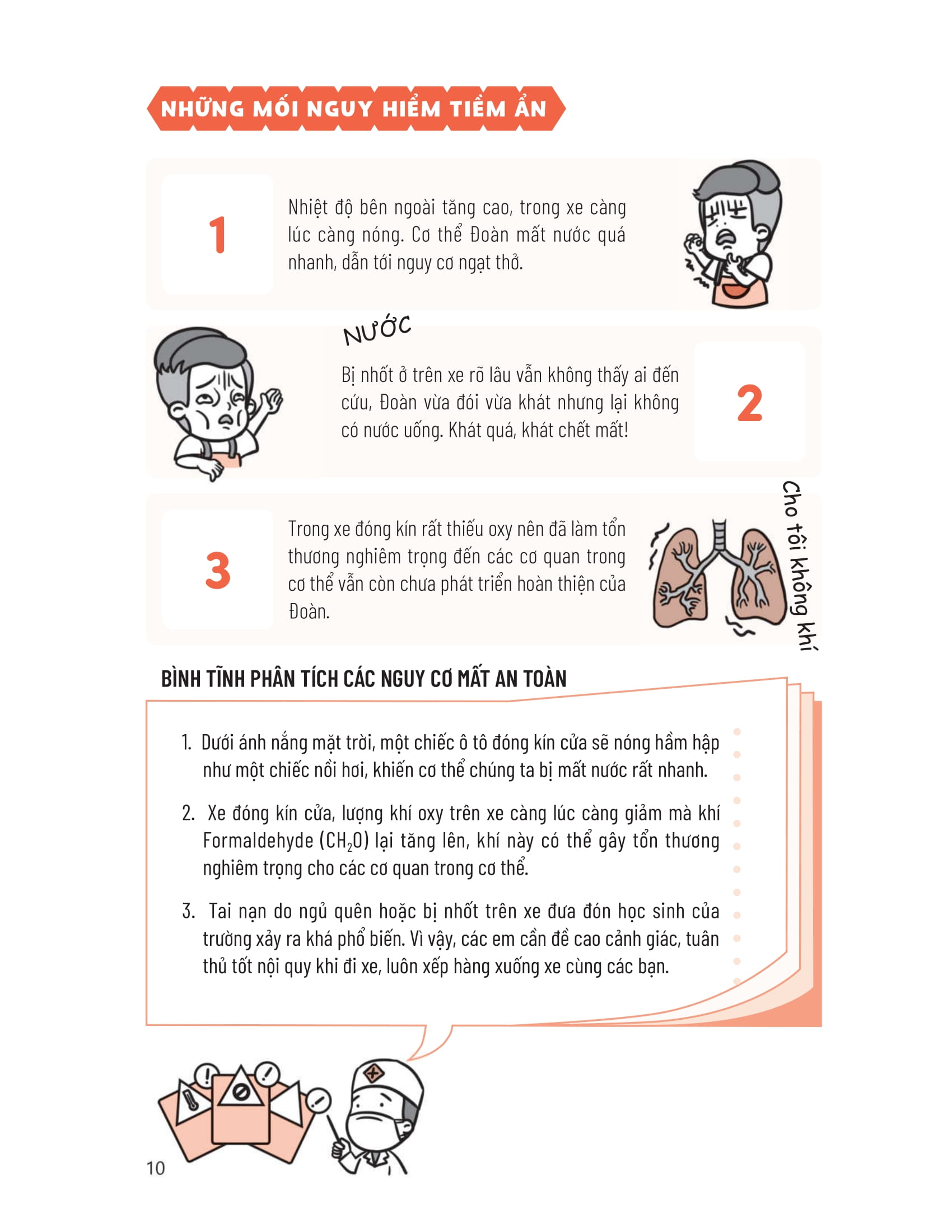 Kĩ Năng An Toàn Cho Học Sinh - An Toàn Khi Ở Trường - Ảnh 11