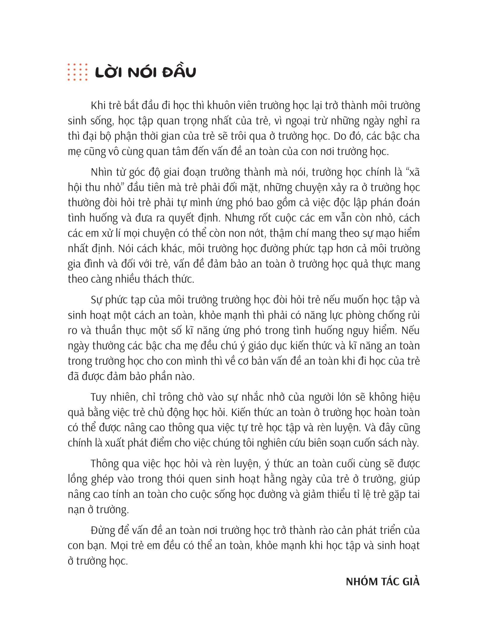 Kĩ Năng An Toàn Cho Học Sinh - An Toàn Khi Ở Trường - Ảnh 4