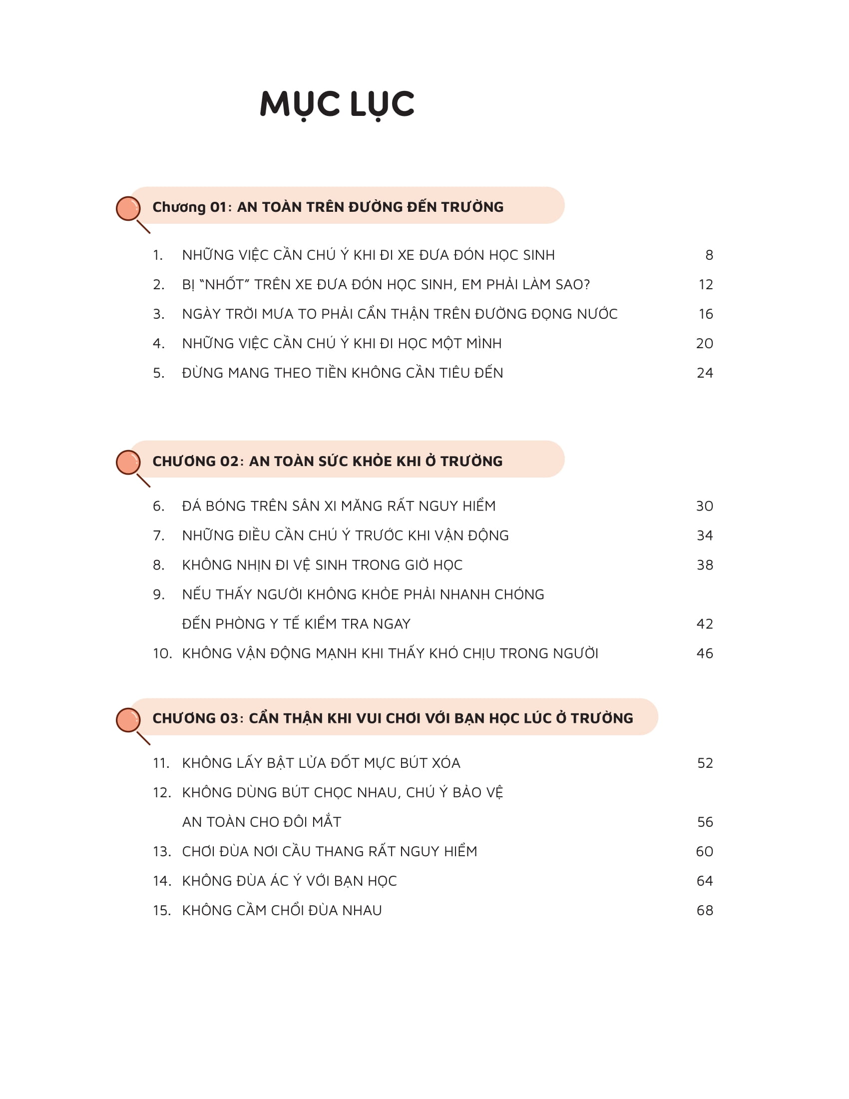 Kĩ Năng An Toàn Cho Học Sinh - An Toàn Khi Ở Trường - Ảnh 6