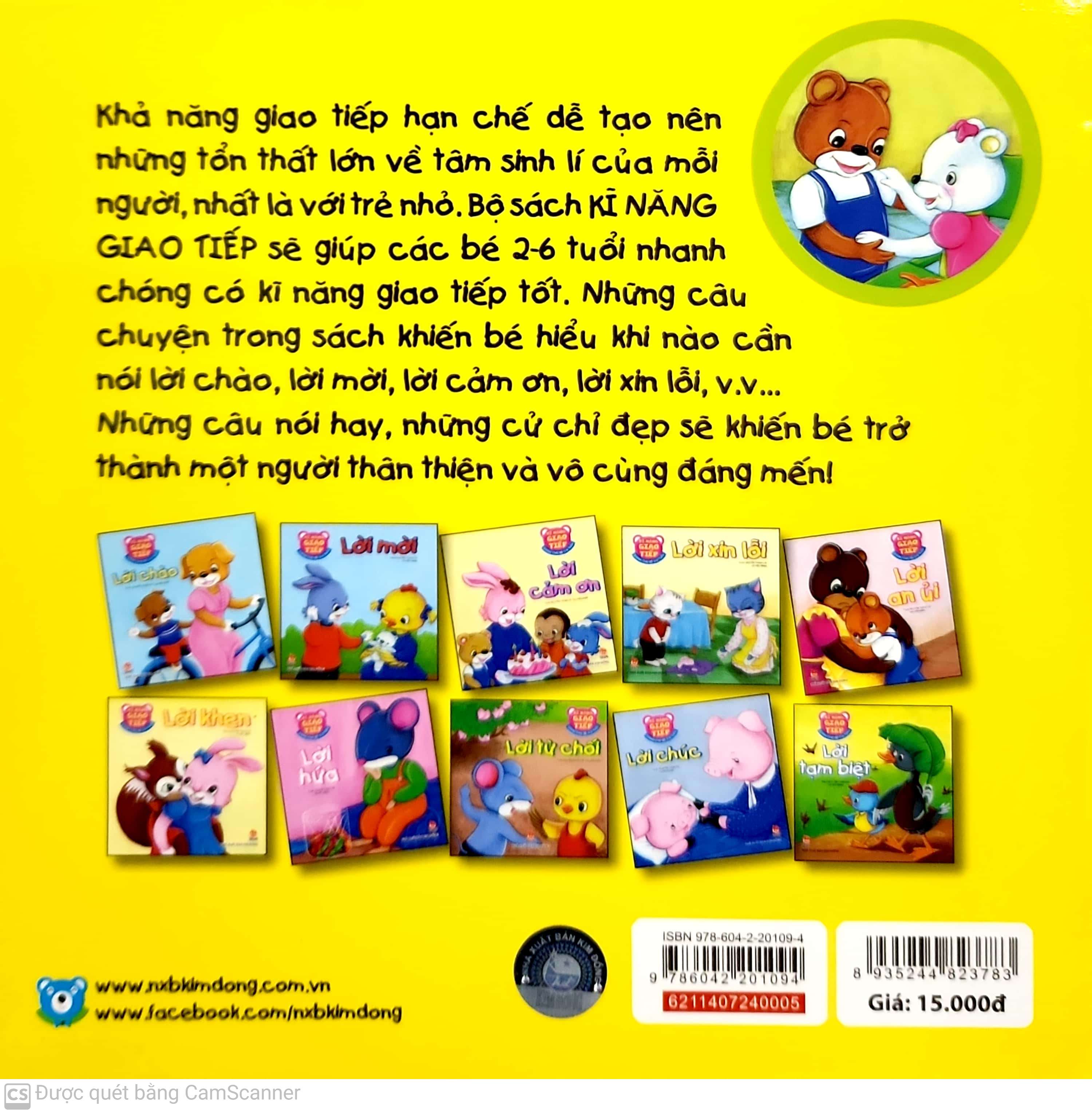 kĩ năng giao tiếp - dành cho bé 2-6 tuổi - lời an ủi (tái bản 2019) - Ảnh 6