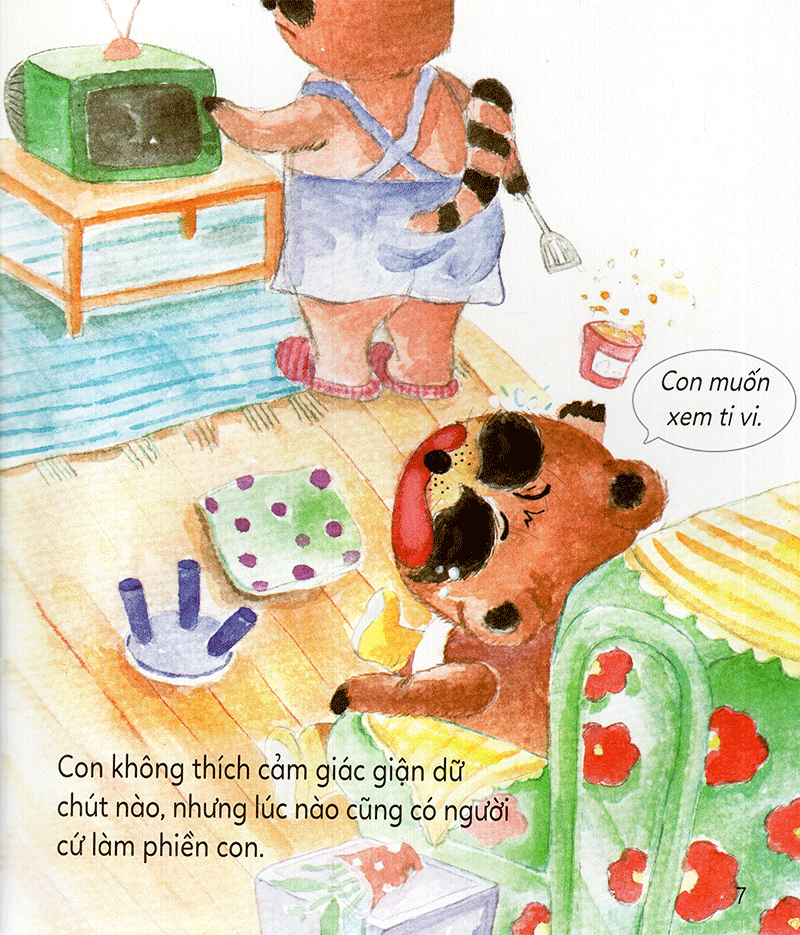 kĩ năng làm chủ cảm xúc - vì sao con khóc? - vì con giận ơi là giận! (tái bản 2019) - Ảnh 8