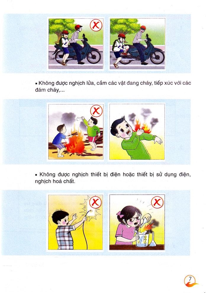 kĩ năng phòng tránh tai nạn thương tích và phòng cháy, chữa cháy thoát hiểm, thoát nạn (dành cho học sinh tiểu học) - Ảnh 5