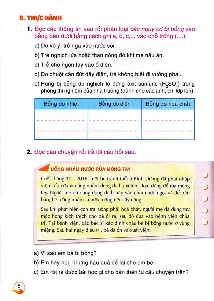 kĩ năng phòng tránh tai nạn thương tích và phòng cháy, chữa cháy thoát hiểm, thoát nạn (dành cho học sinh tiểu học) - Ảnh 6