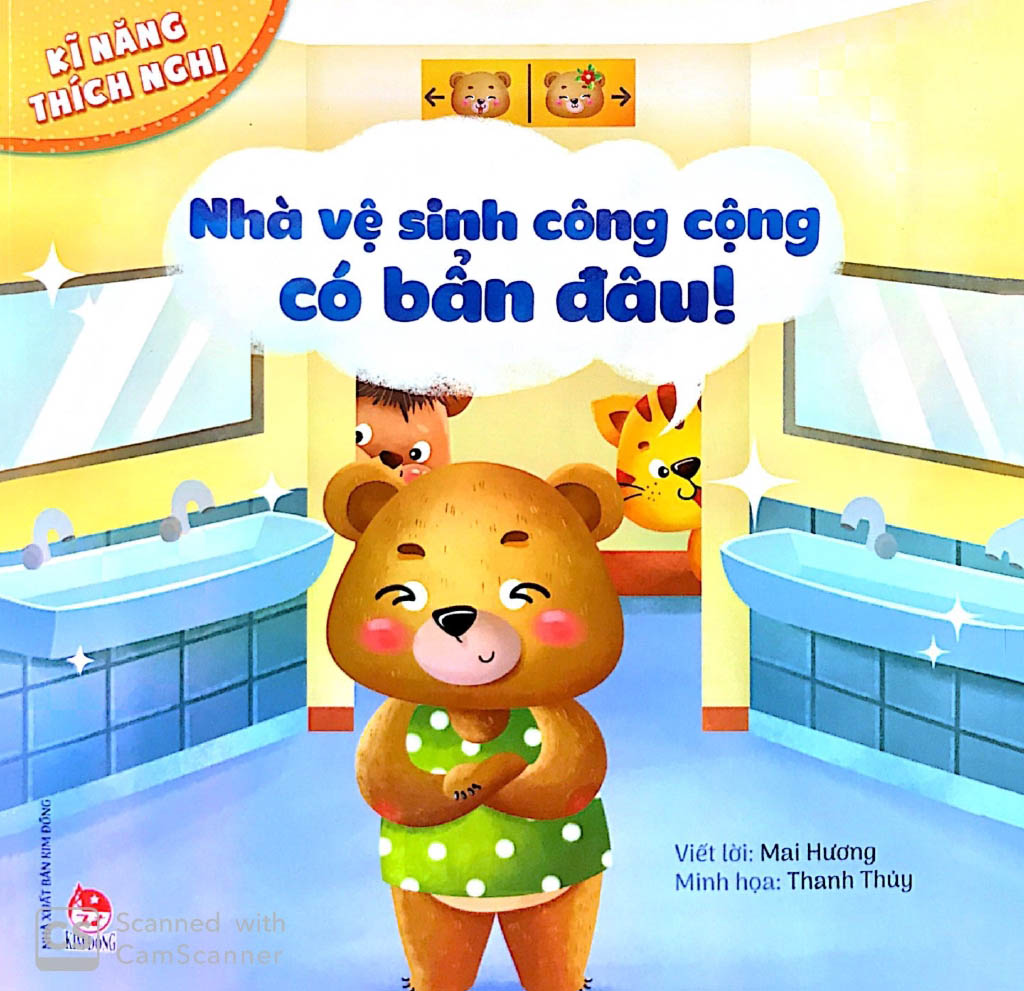 kĩ năng thích nghi - nhà vệ sinh công cộng có bẩn đâu! - Ảnh 2